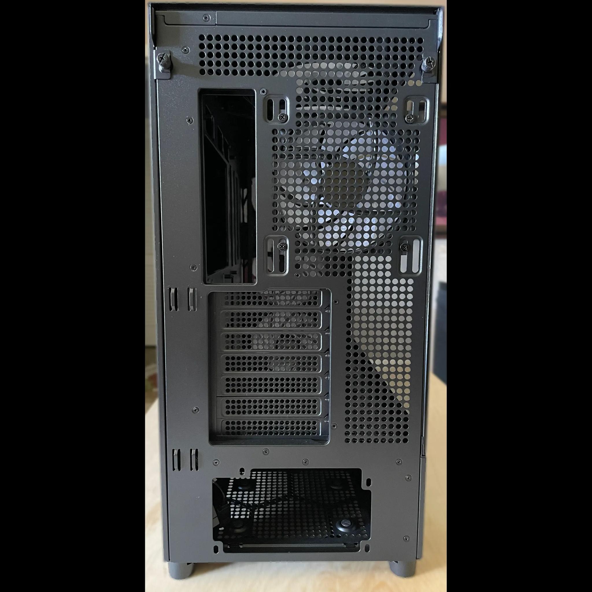 LIKE NEW! Antec FLUX PC Chassis - Black + Upgraded RGB Fans