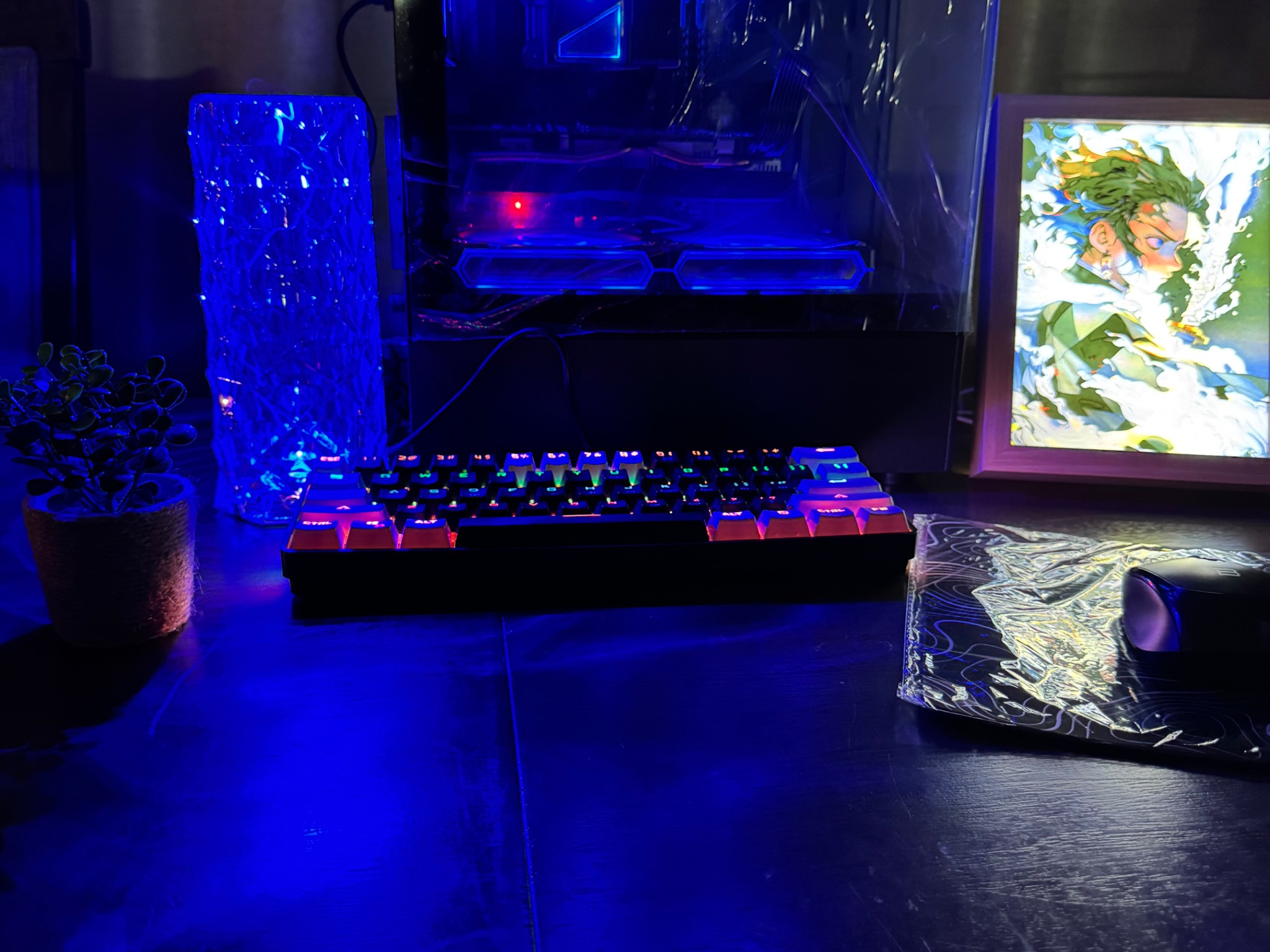 Fire Tech Labs: midnight Moodz i5 12400f/ RTX 2060 SUPER/ 1TB SSD/ 16gb DDR 4 3600/ Seaview case