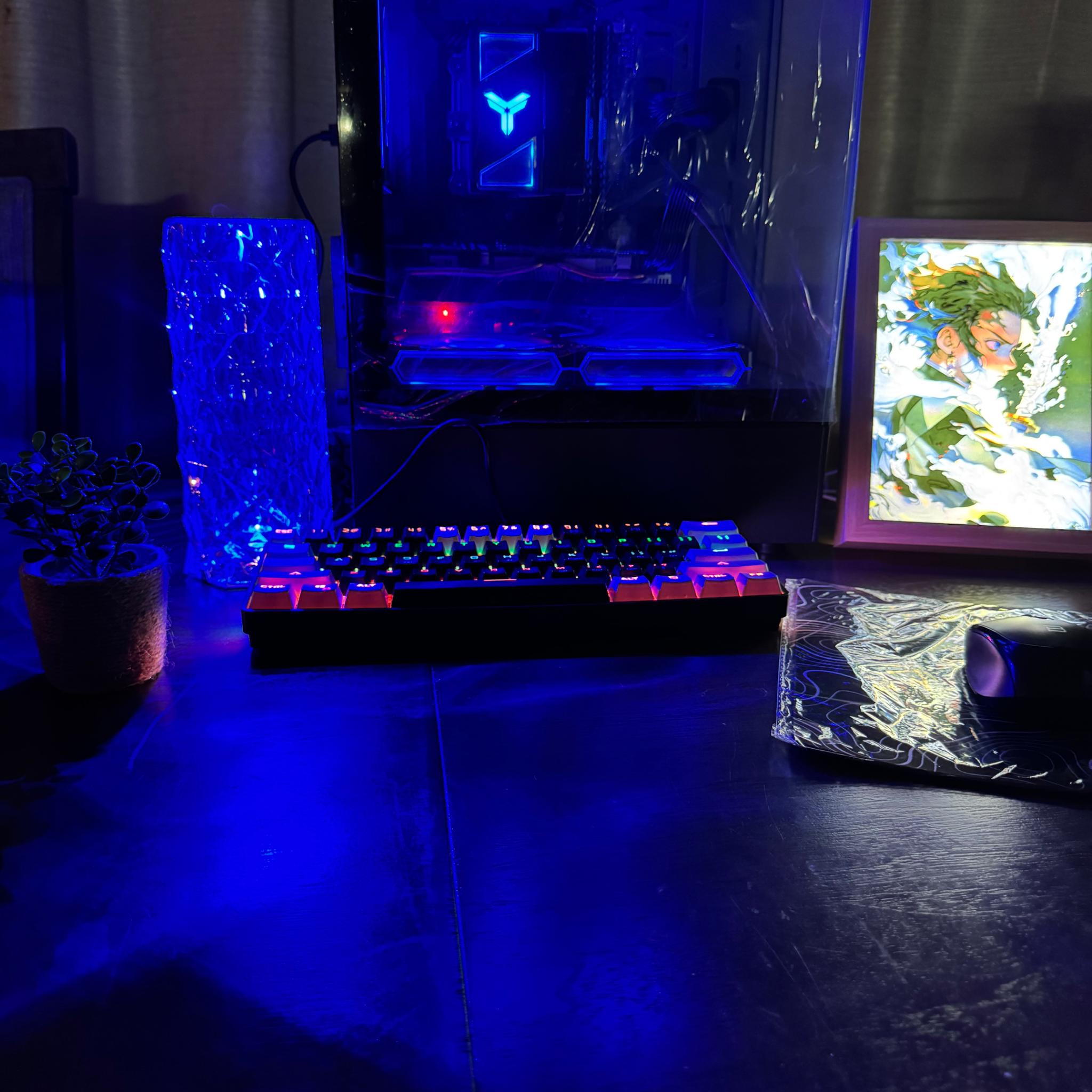 Fire Tech Labs: midnight Moodz i5 12400f/ RTX 2060 SUPER/ 1TB SSD/ 16gb DDR 4 3600/ Seaview case