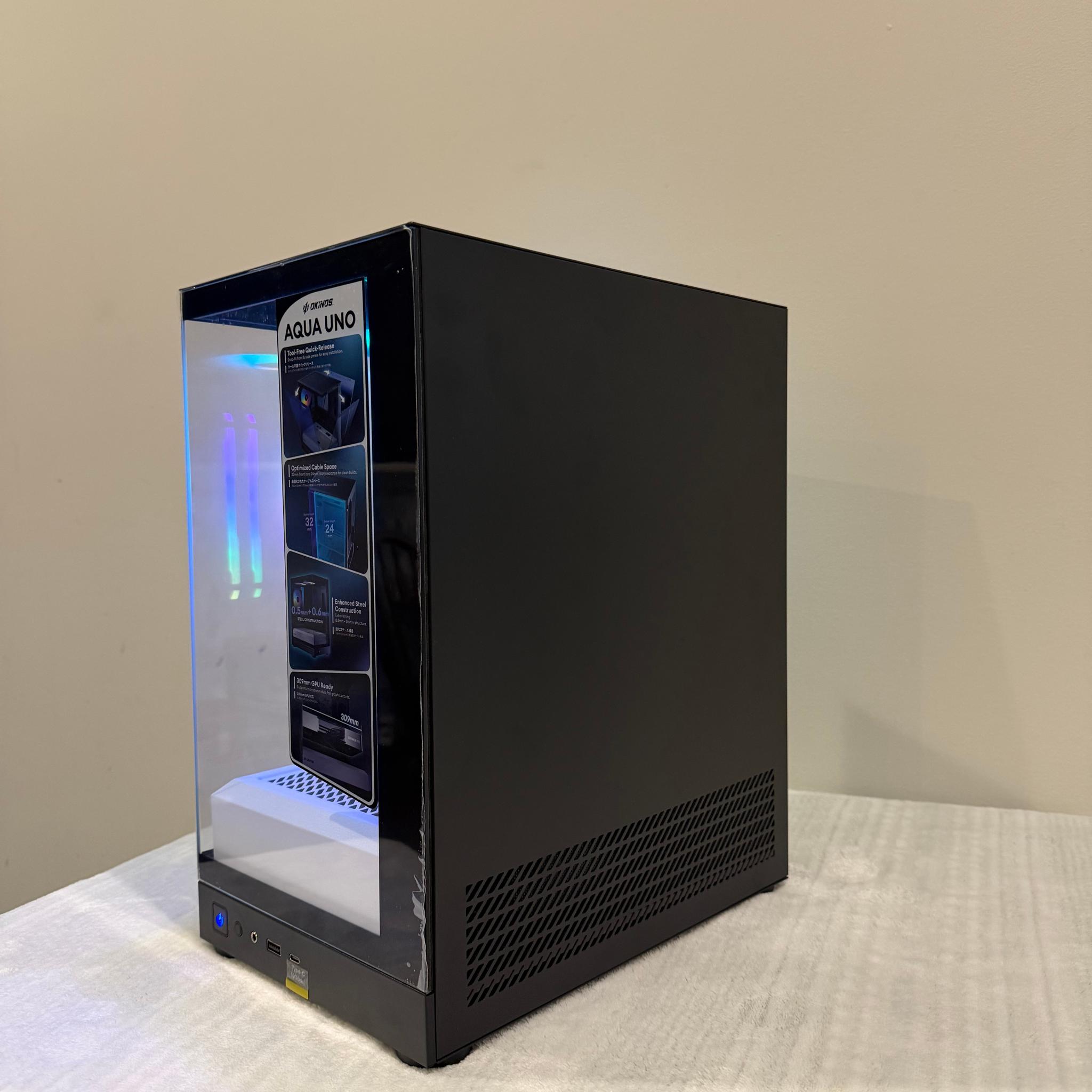 GeForce RTX 3060 Custom Gaming PC - Ryzen 5 5600G, 32GB RAM, 512GB NVMe SSD