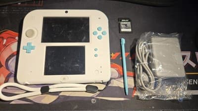 CUSTOM USED Sea Green Nintendo 2DS 64GB Handheld Console