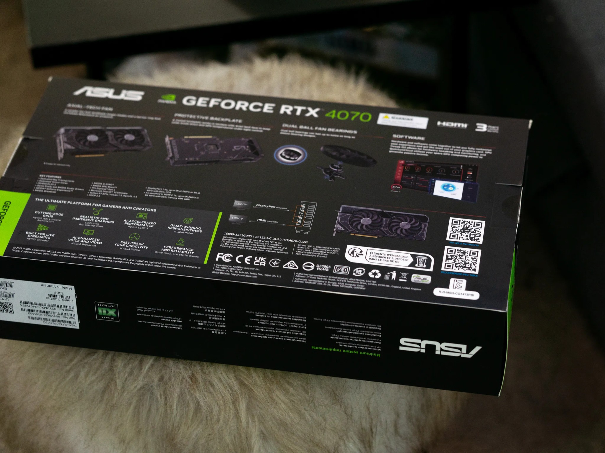 Brand New RTX 4070 | ASUS Dual OC 12GB