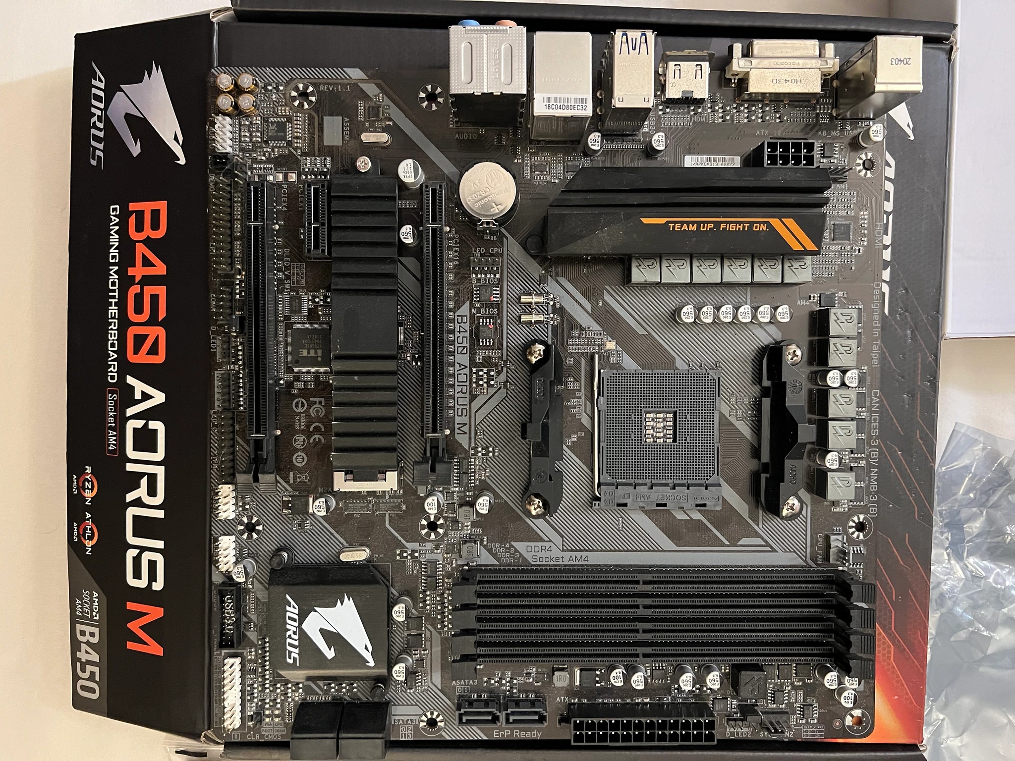 Gigabyte B450 Aorus M Motherboard