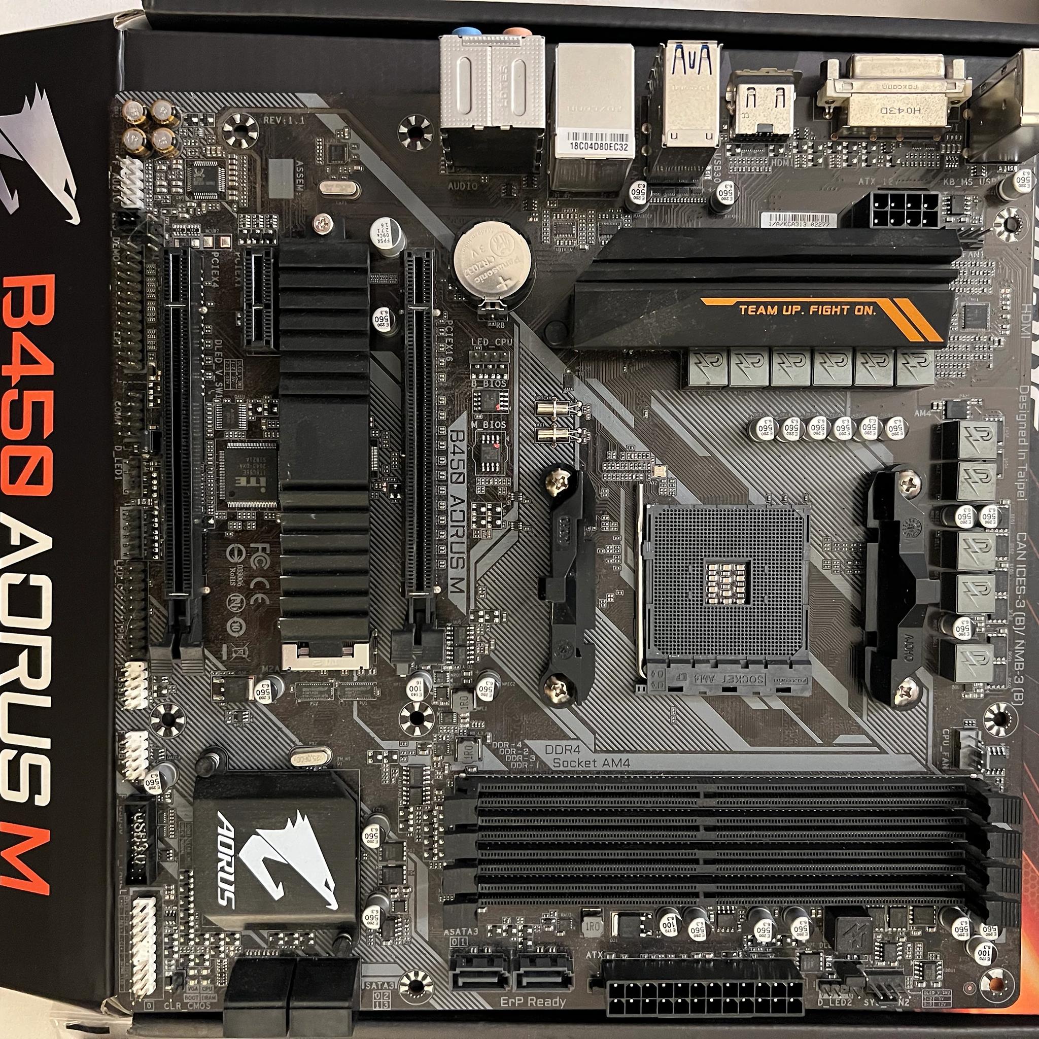 Gigabyte B450 Aorus M Motherboard