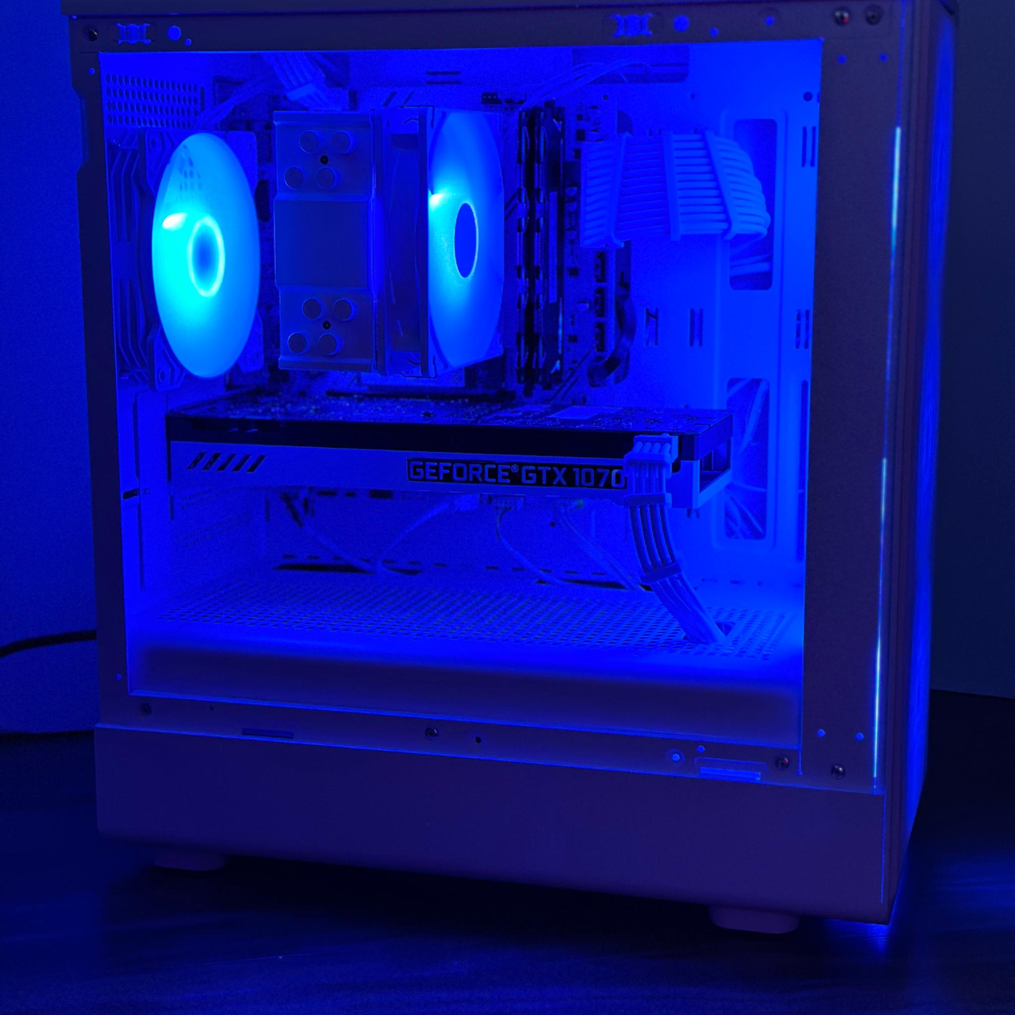GTX 1070 | Ryzen 5 2600x | 16GB DDR4 | 1.26TB | Windows 11 | Office 2024 | WiFi | Custom Gaming PC