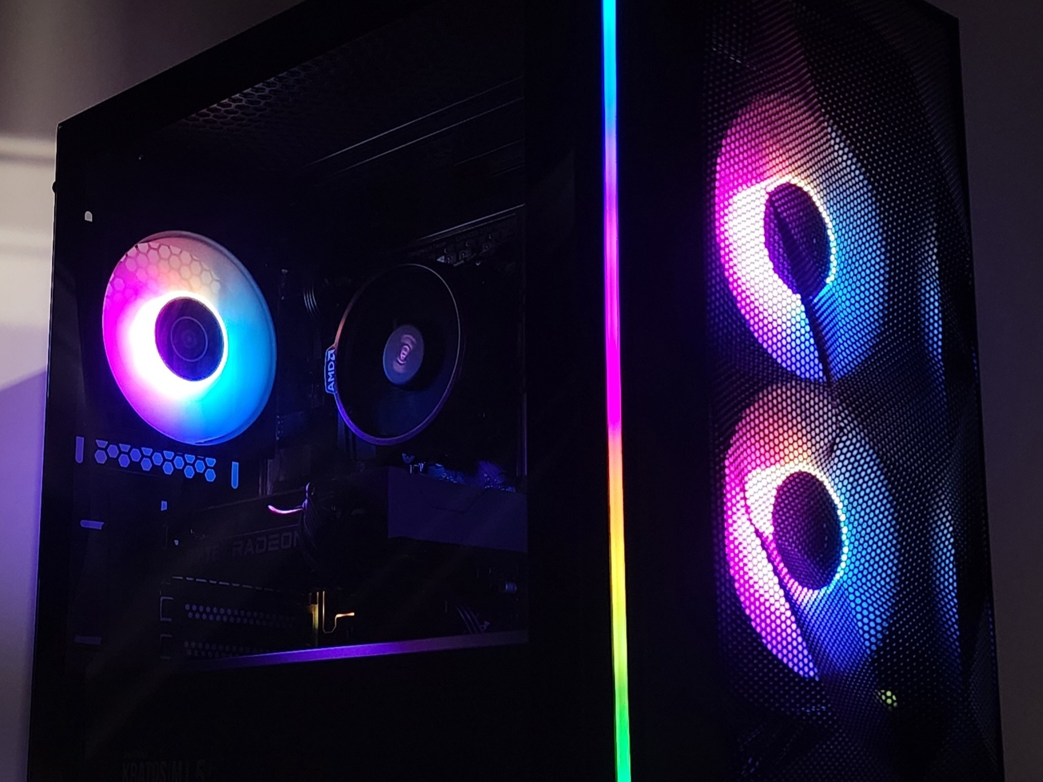 Gaming PC Ryzen 5 5500 16GB RAM 1TB SSD RX 6500 XT 4GB Windows 11 Computer