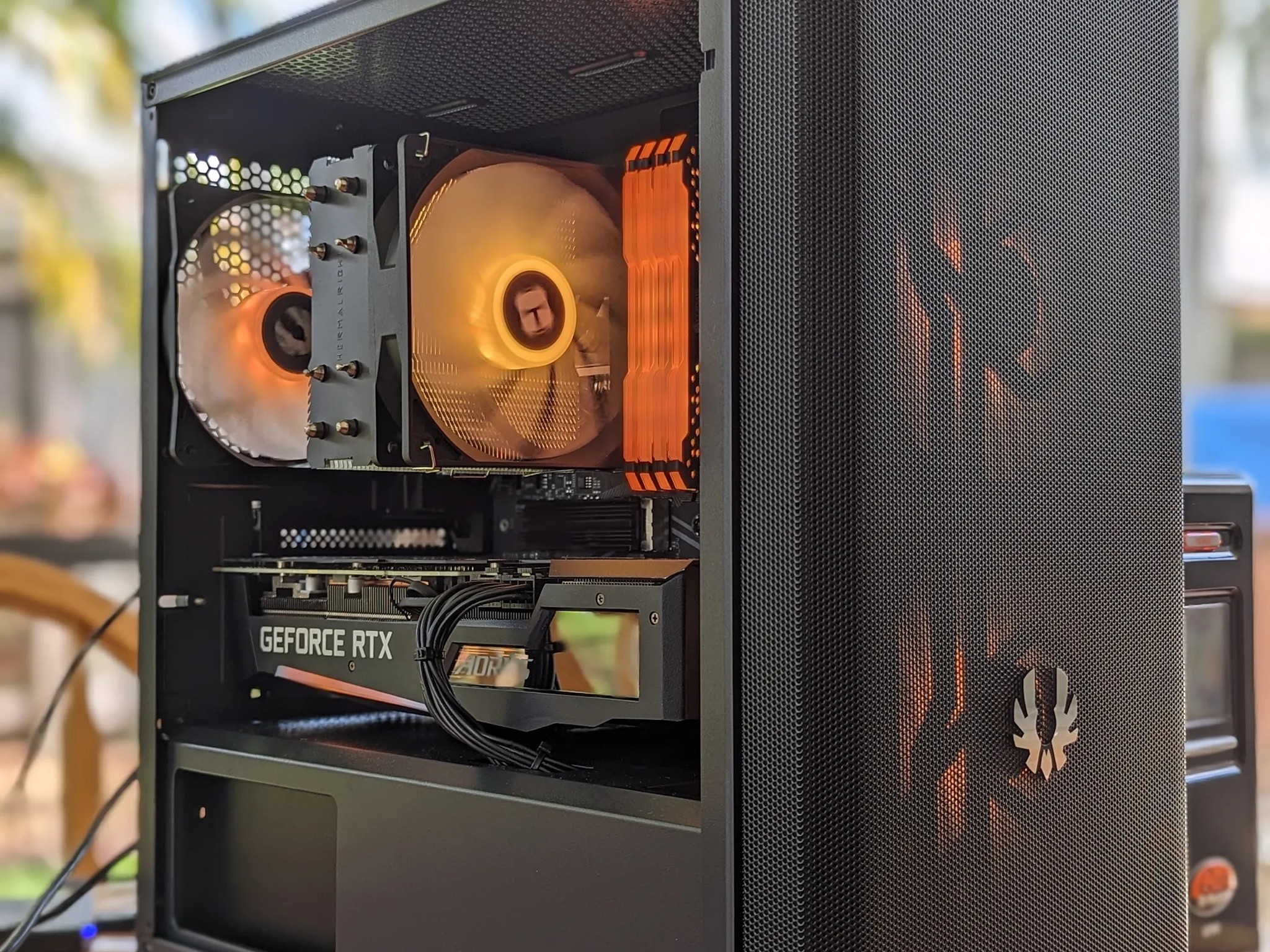 Orange Beast RTX 3070 Ryzen 5 3600XT 32GB RAM 2TB NVMe