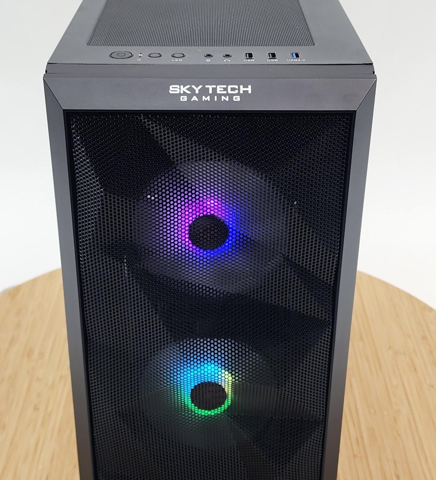 Gaming PC Ryzen 7 2700X 32GB RAM 256GB SSD + 1TB HDD GTX 1650 SUPER 4GB Windows 11 Computer