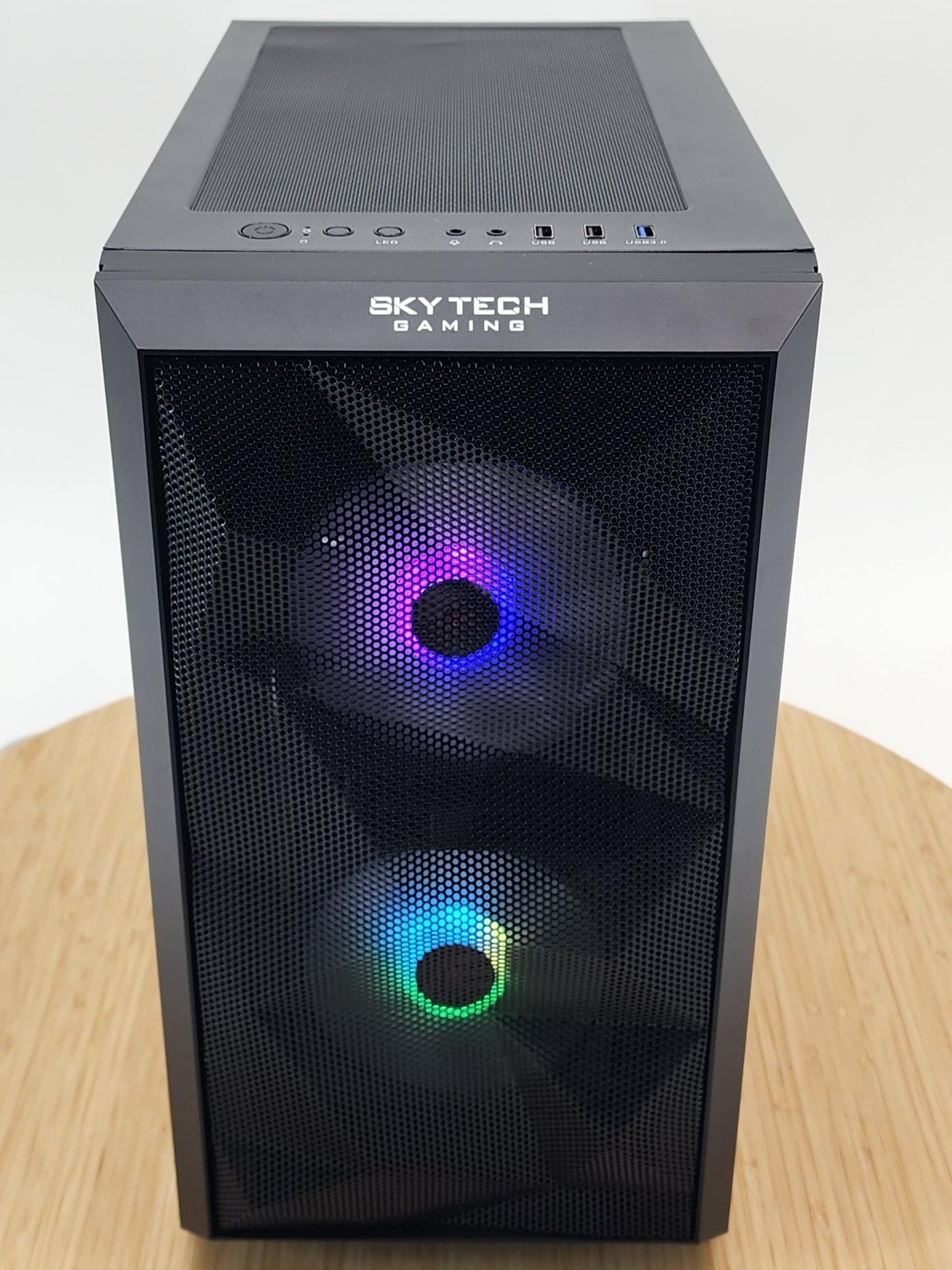 Gaming PC Ryzen 7 2700X 32GB RAM 256GB SSD + 1TB HDD GTX 1650 SUPER 4GB Windows 11 Computer