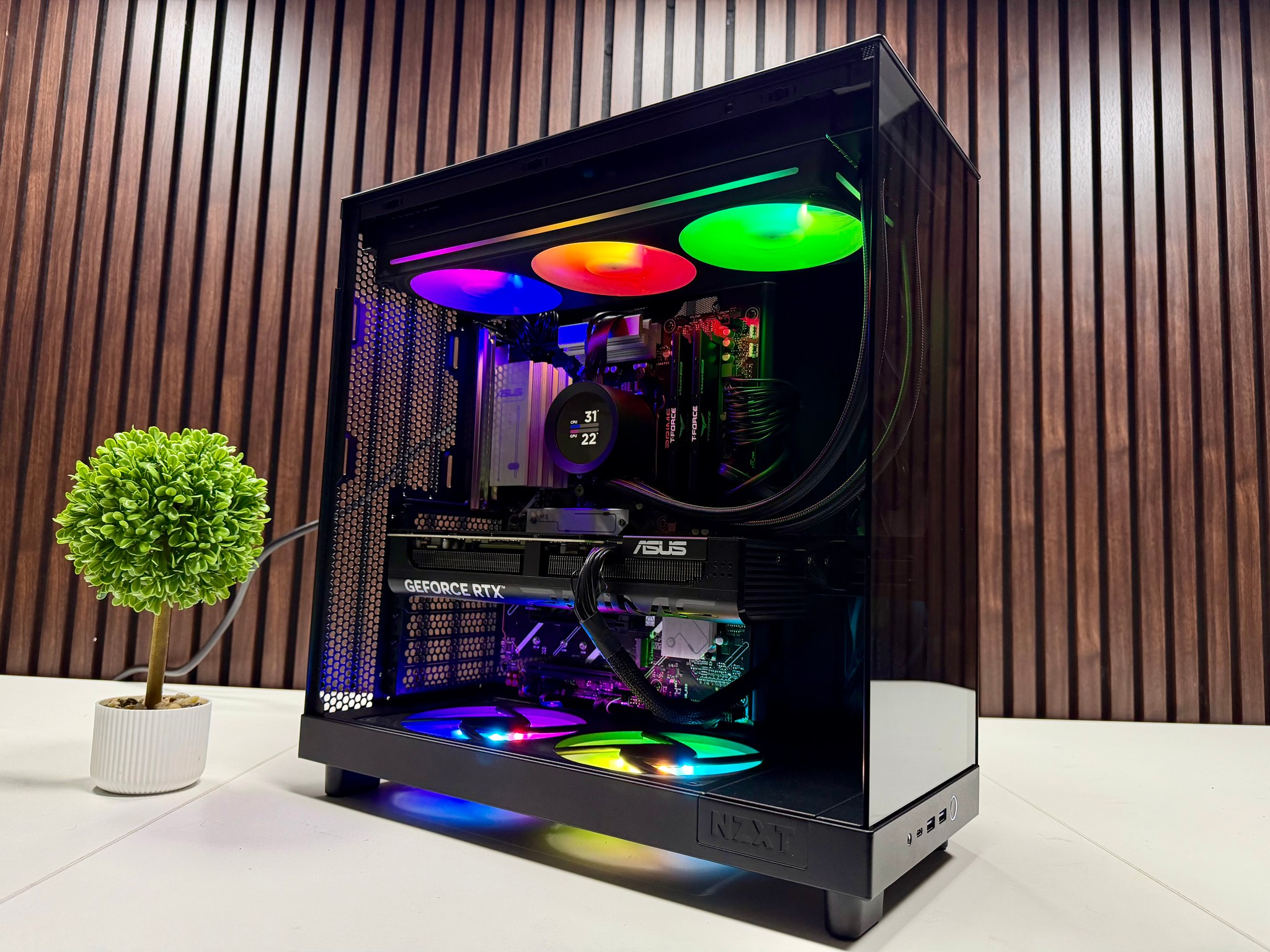 RTX 5070 | Ryzen 7600X3D | 32GB DDR5 | 1TB M.2 | 850 Watt Gold PSU Tier A | LCD AIO