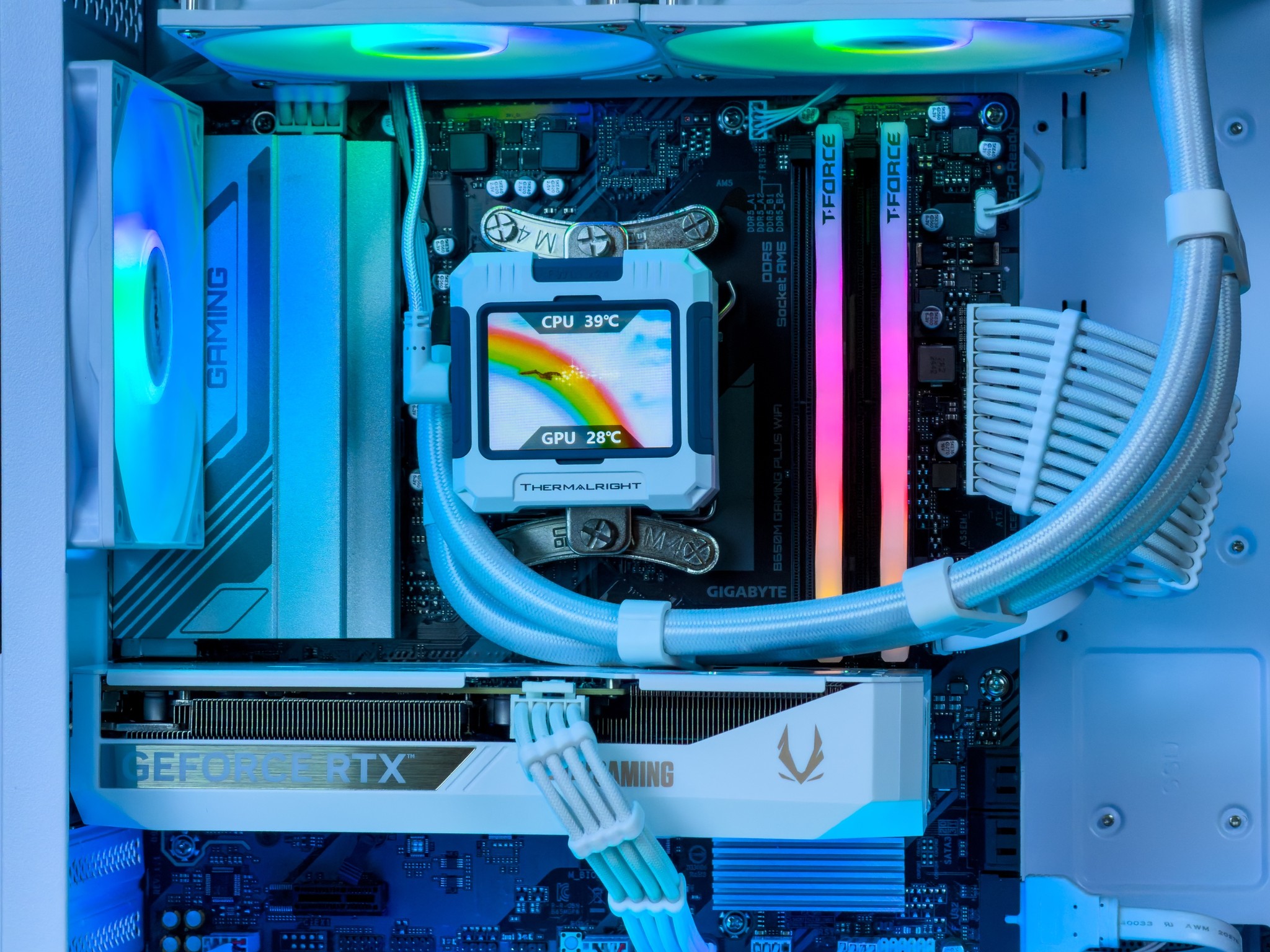 🥶Frostbyte: RTX 5060ti 8gb| R5 7600x| 16gb ddr5 | LCD Screen❄️
