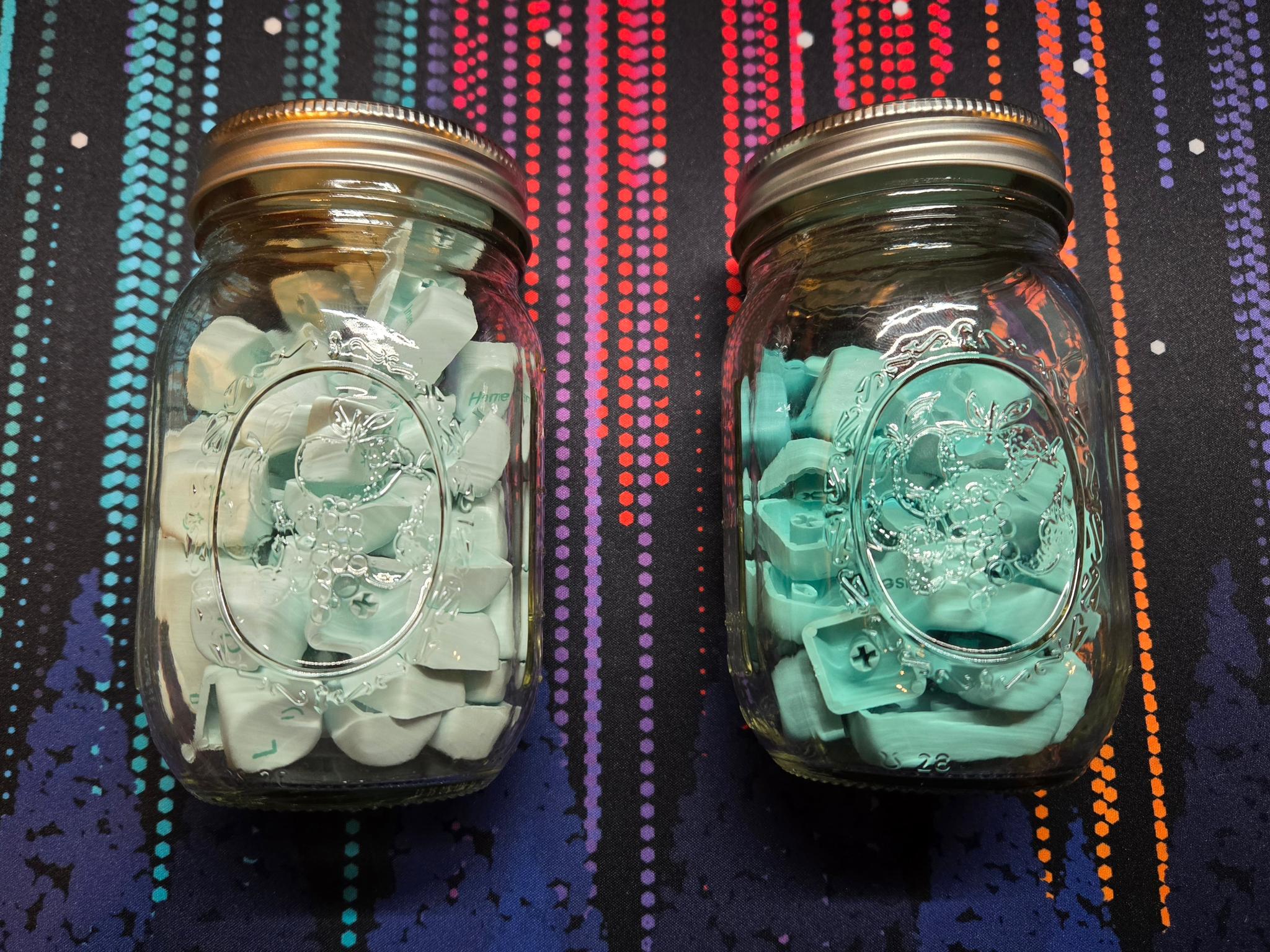 Mint Green Japanese Keycaps