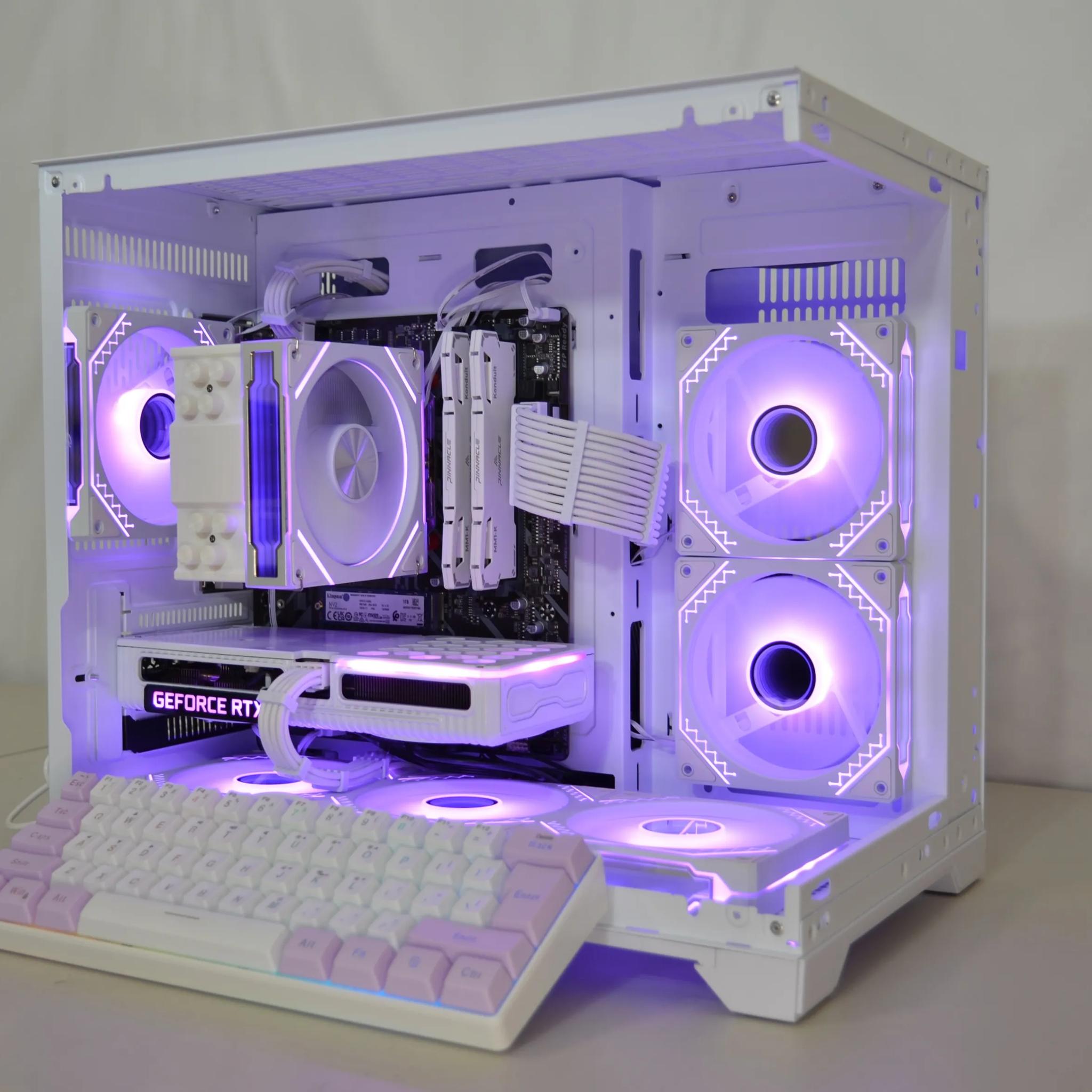 ⚪White Out⚪ - FREE Keyboard⌨️ | RTX 3060 Ti | Ryzen 5 5500 | 1tb NVMe | Windows 11 FULLY ACTIVATED