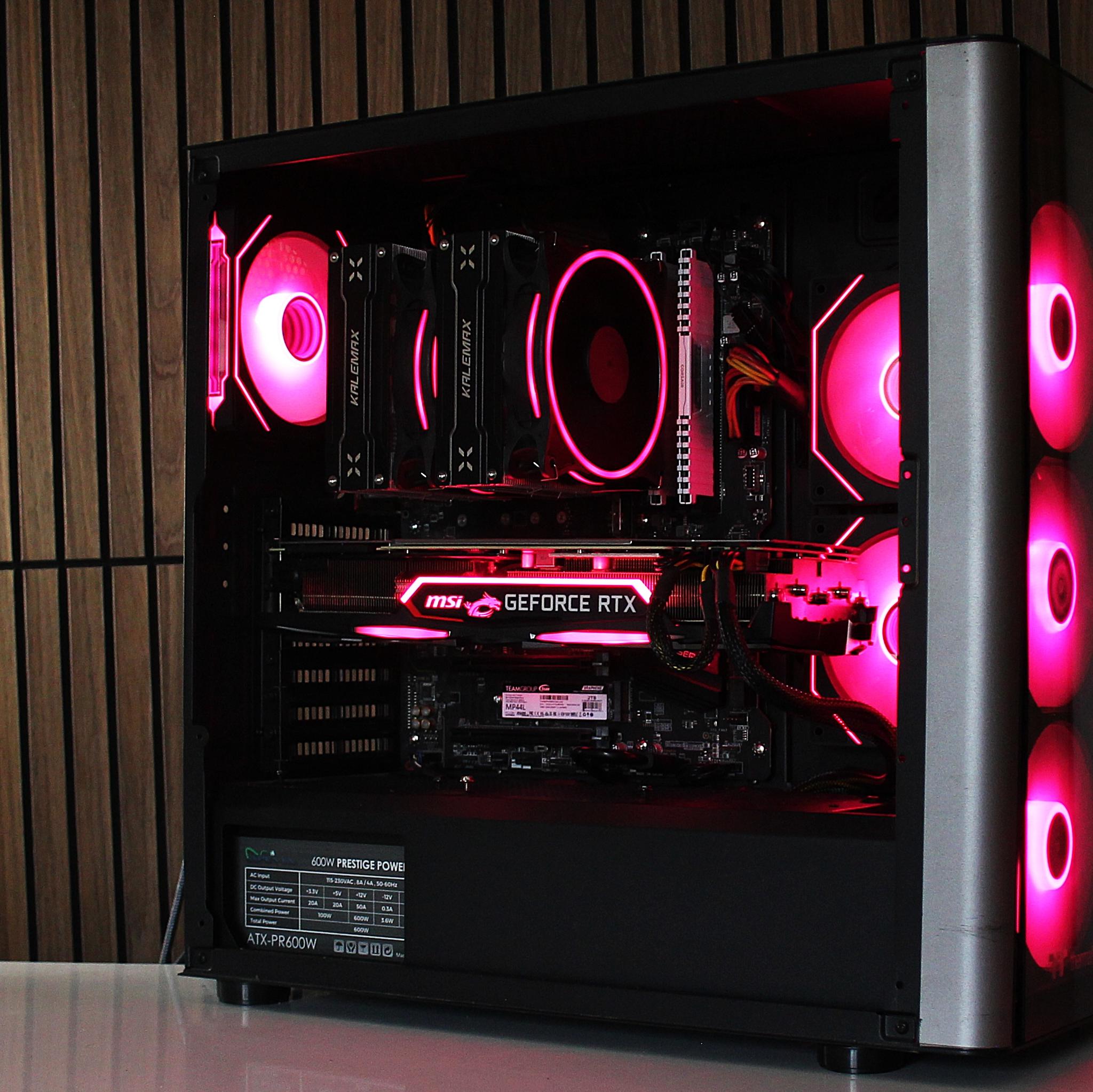 ❄️1080P/1440P Gaming PC ❄️| RTX 2080 8GB💻| DDR4 | 16GB RAM | Windows 11 | NVMe | Ryzen 5