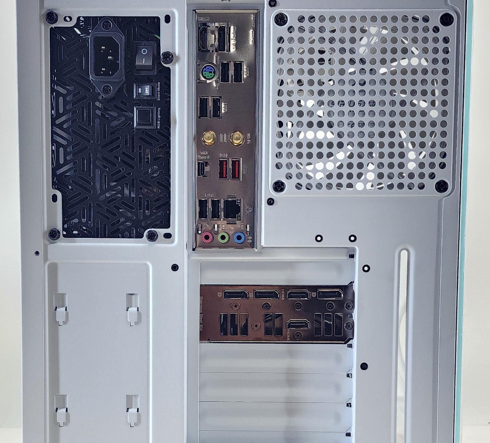 Gaming PC Ryzen 7 7800X3D 32GB RAM 1TB SSD RTX 4070 Ti 12GB Win11 PC