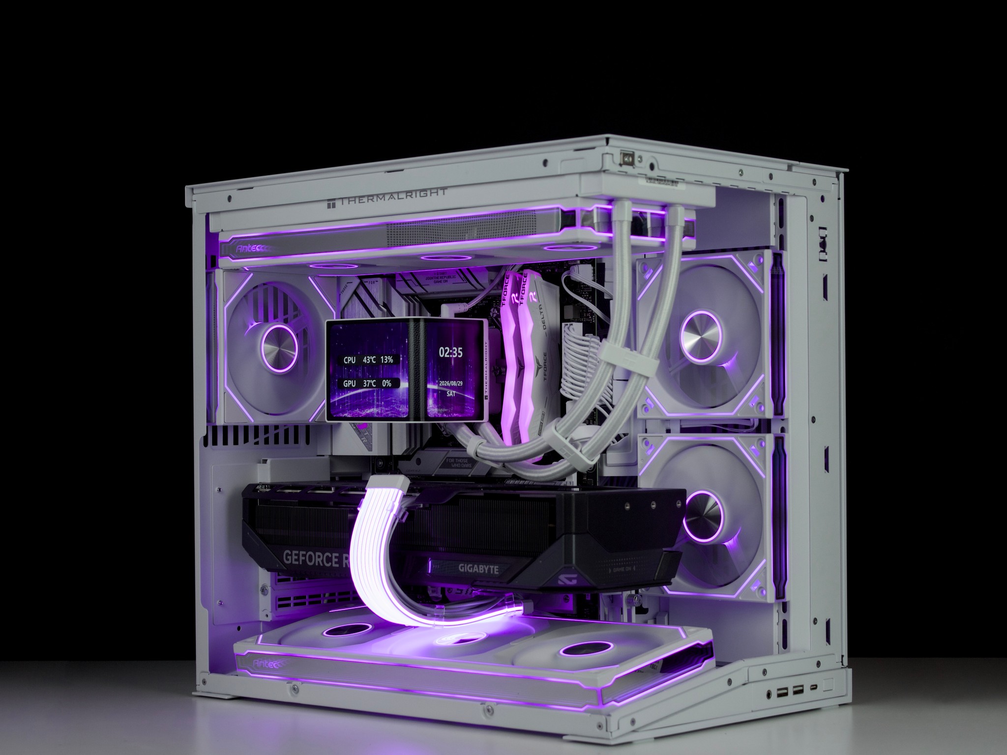 🧊⚡🗡️Polaris - 4K ULTRA PC | RTX 5080 16GB, Ryzen 9 7950X3D, 32GB RAM, 2TB SSD | LCD Display🗡️⚡🧊