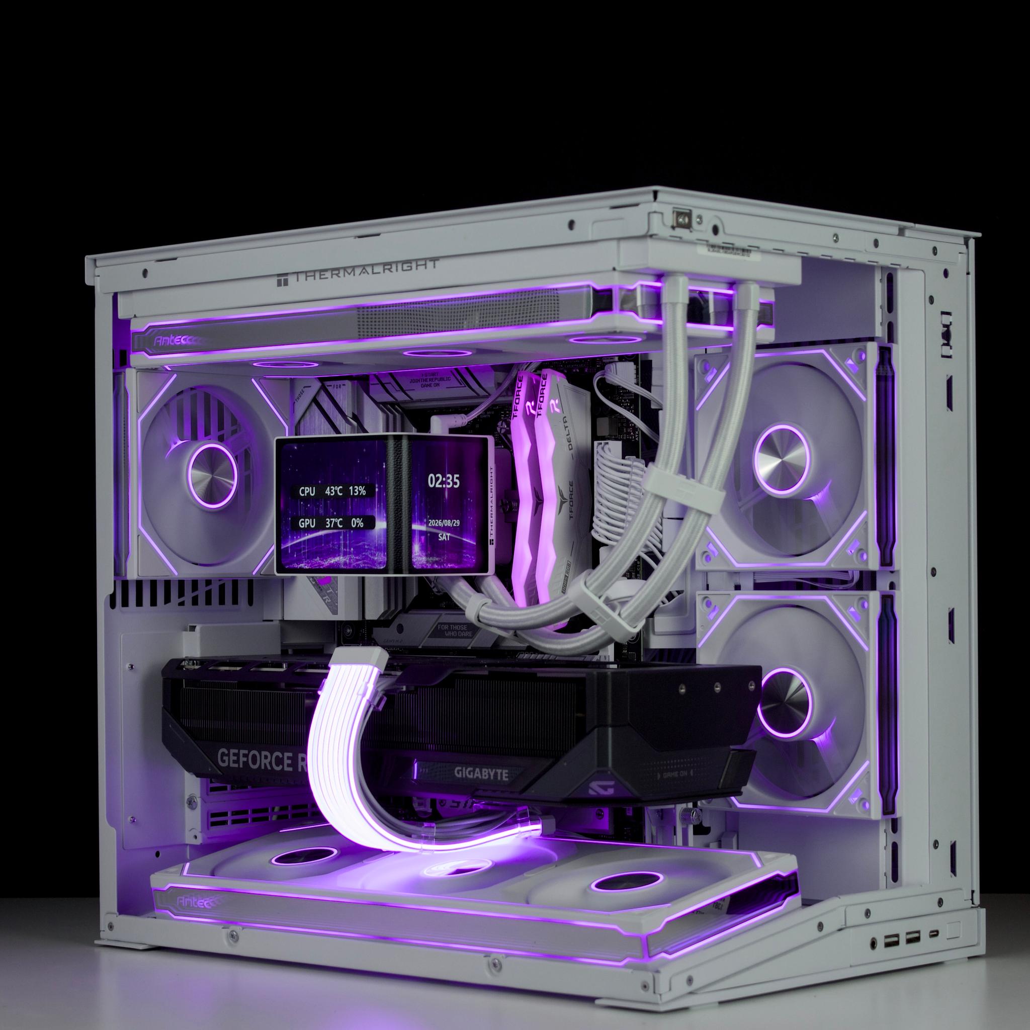 🧊⚡🗡️Polaris - 4K ULTRA PC | RTX 5080 16GB, Ryzen 9 7950X3D, 32GB RAM, 2TB SSD | LCD Display🗡️⚡🧊