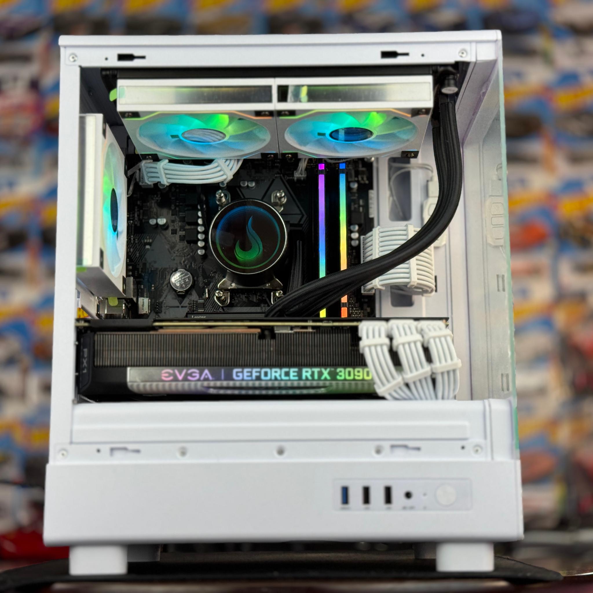 🤍✨ iVORY - RTX 3090 Gaming PC ✨🤍