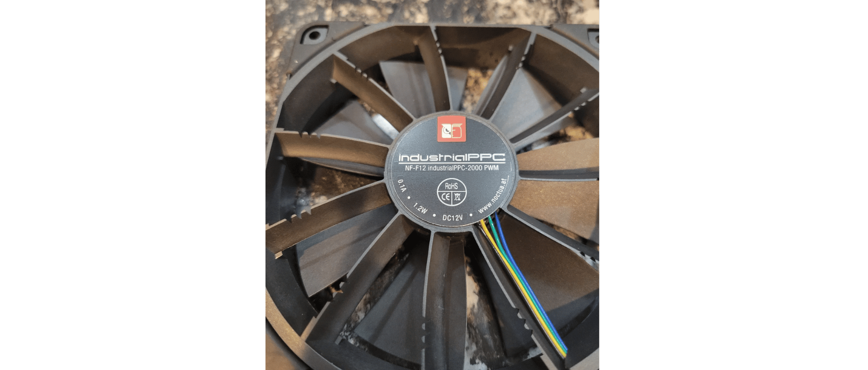 3x Pack Noctua industrial PPC NF-F12 2000 PWM