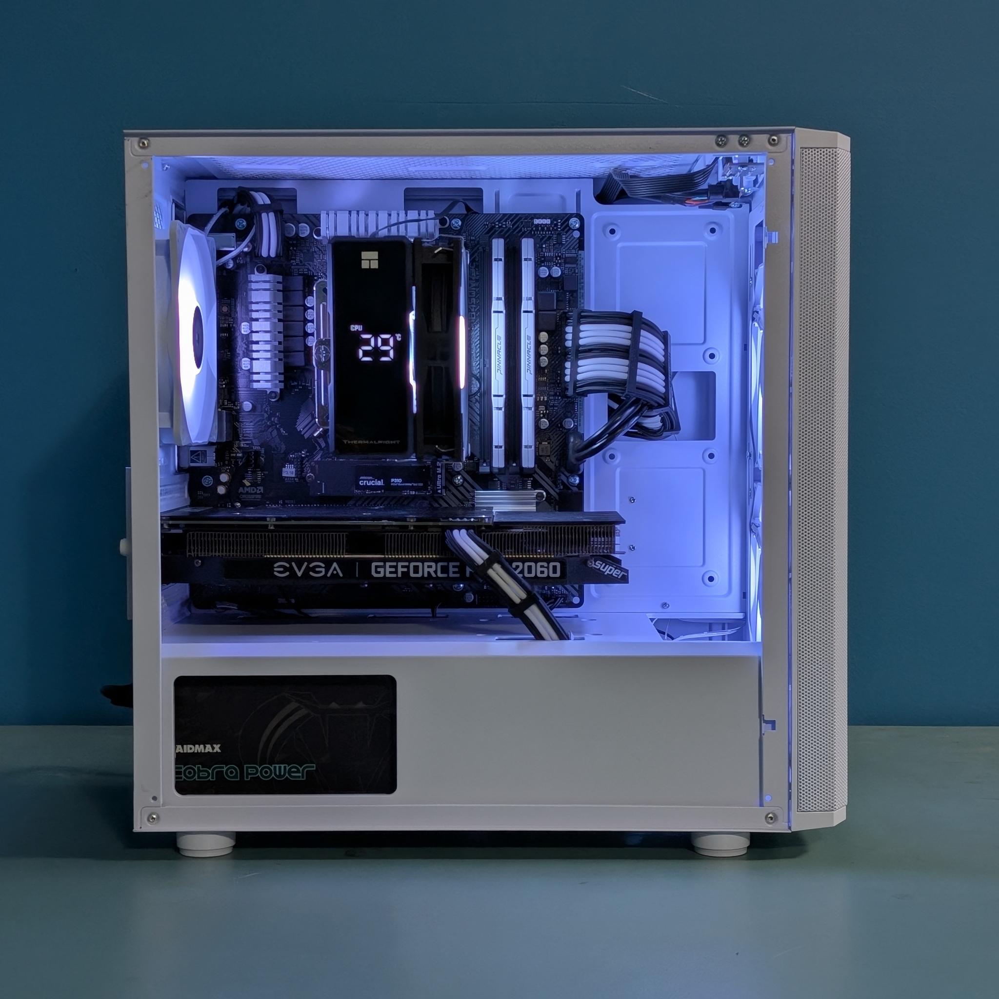 RTX 2060 Super | Ryzen 5 5600G | 16GB DDR4 | NVME SSD | Stormtrooper Themed Build