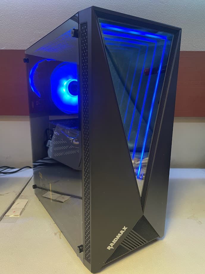 POWER Gaming Desktop PC Intel i5 Quad 16 GB SSD RX 470 4GB HDMI WIN 10 PRO