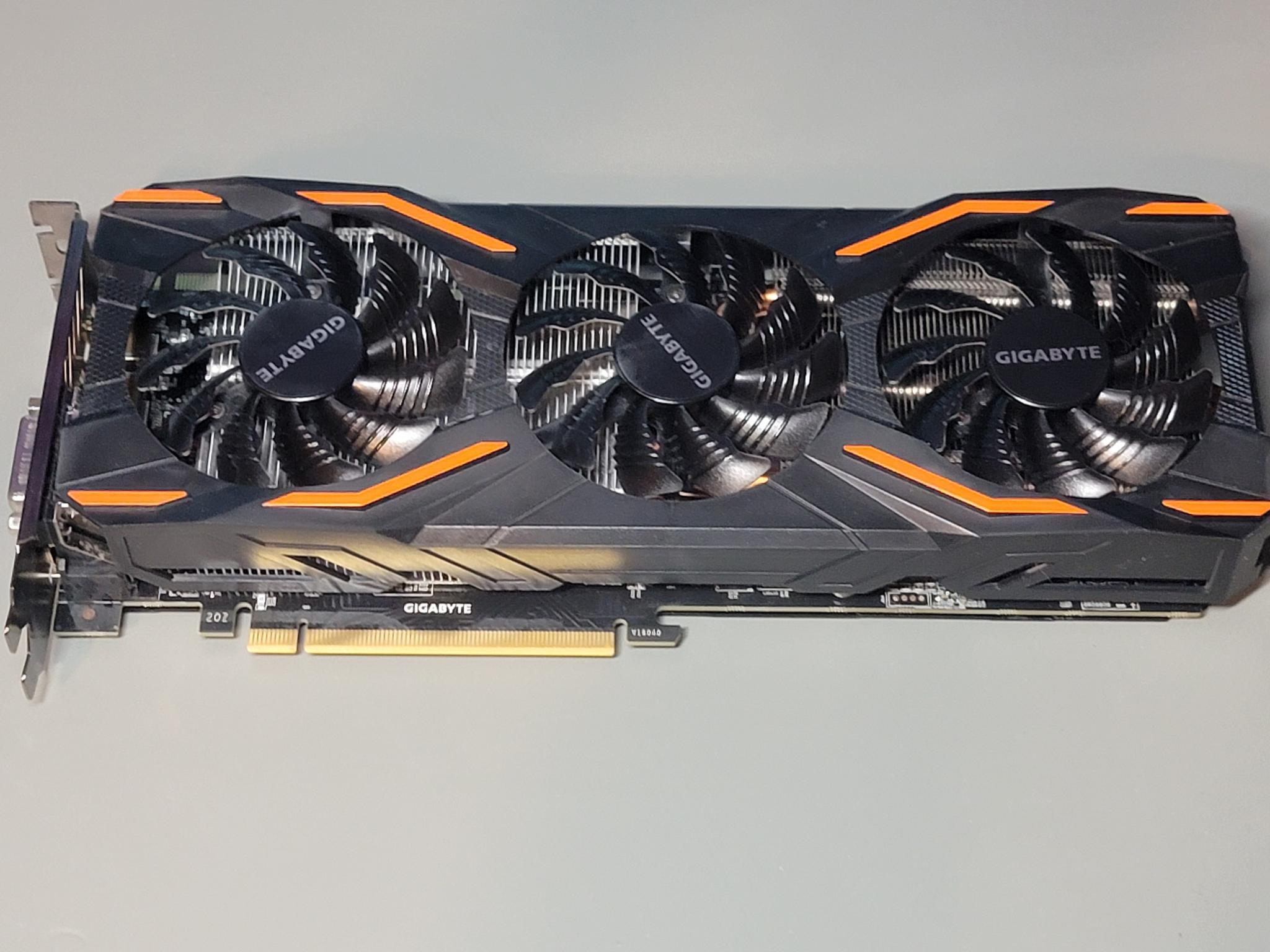 GIGABYTE NVIDIA GeForce GTX 1080 8GB GDDR5X Graphics Card (06G-P4-2066-KR)