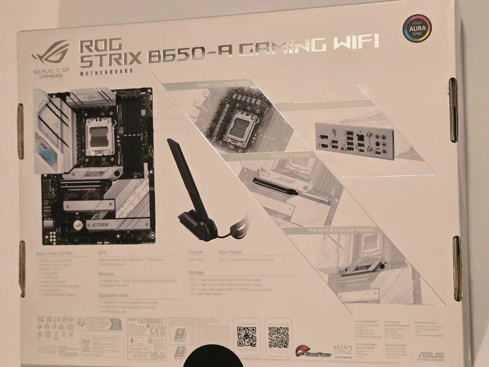 ASUS ROG Strix B650-A Gaming WiFi 6E AM5 (LGA1718)