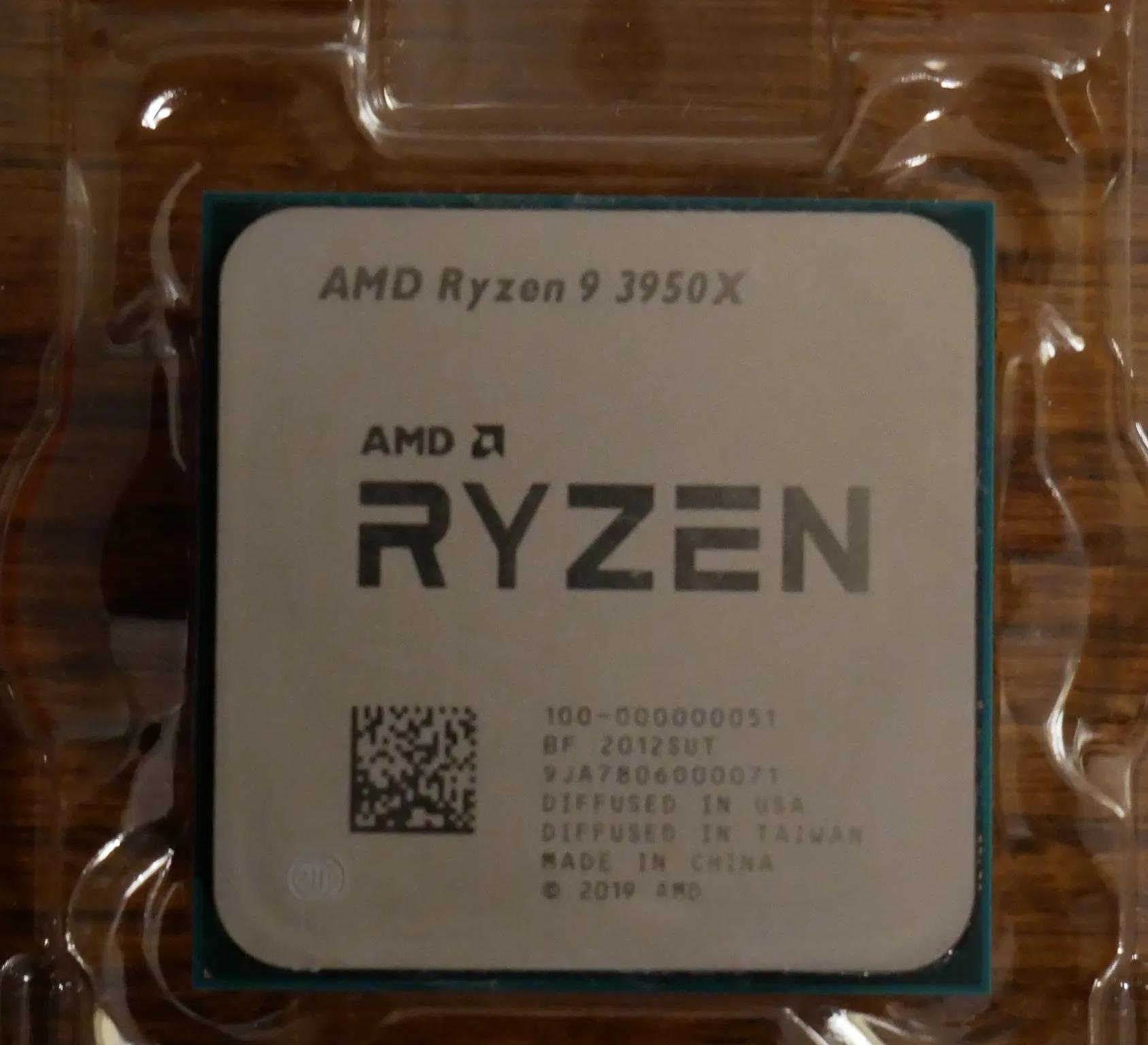 AMD Ryzen 9 3950X 3.5GHz 16-Core (100-100000051WOF) Processor