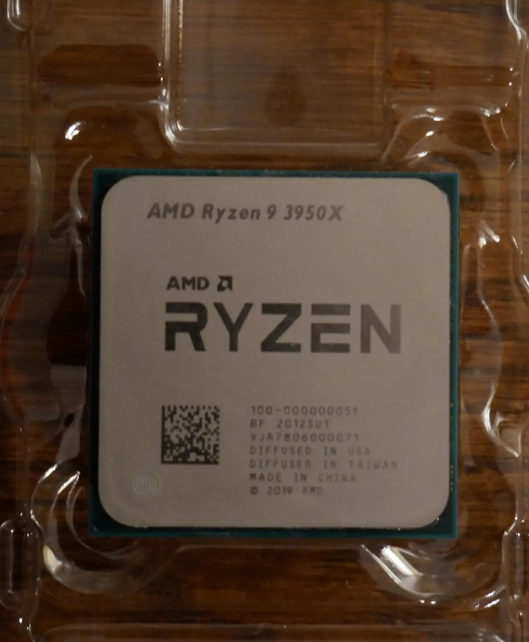 AMD Ryzen 9 3950X 3.5GHz 16-Core (100-100000051WOF) Processor
