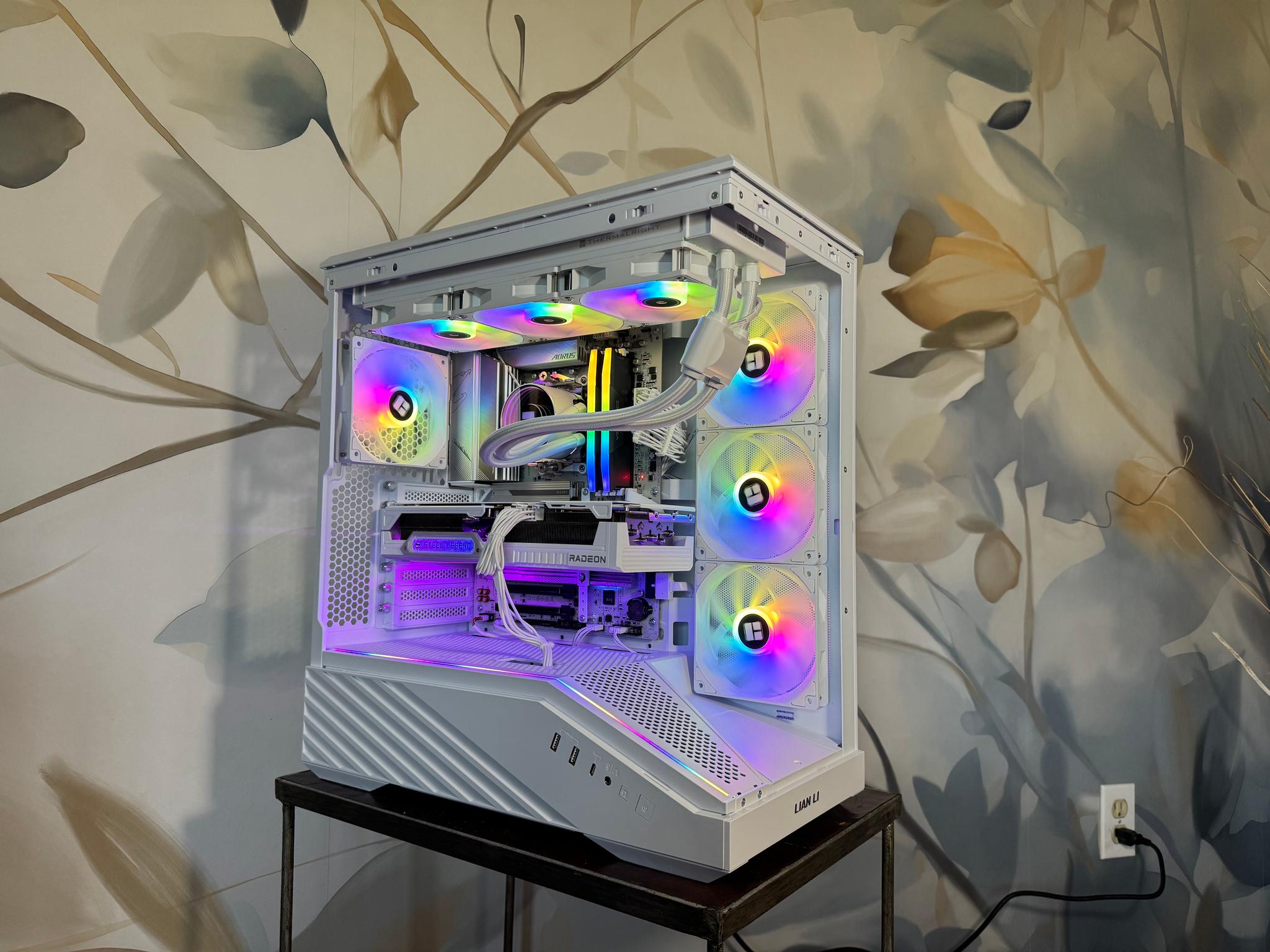 Elite All-White Gaming PC | Ryzen 7 7700X | ASRock RX 9070 XT 16GB | 32GB DDR5-6000 | 2TB SSD