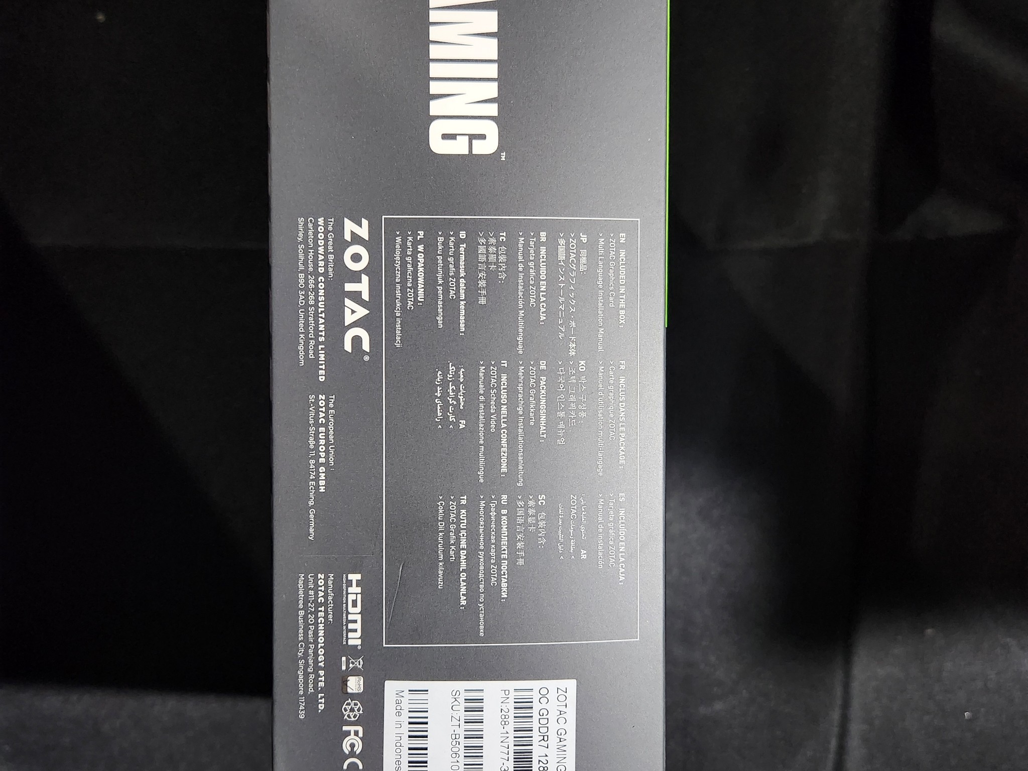 ZOTAC RTX 5060 Ti Twin Edge OC 8GB