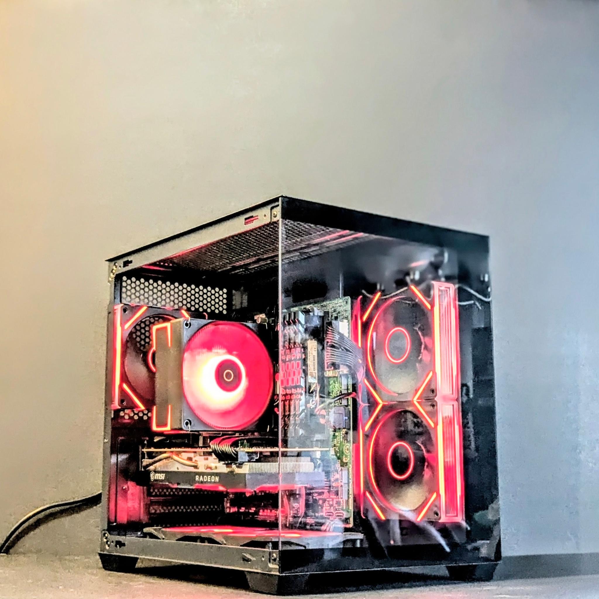 🔥1080p-1440p Gaming PC |RX 5700XT|👑I7-8700K|512GB M.2 NVME| Windows 11
