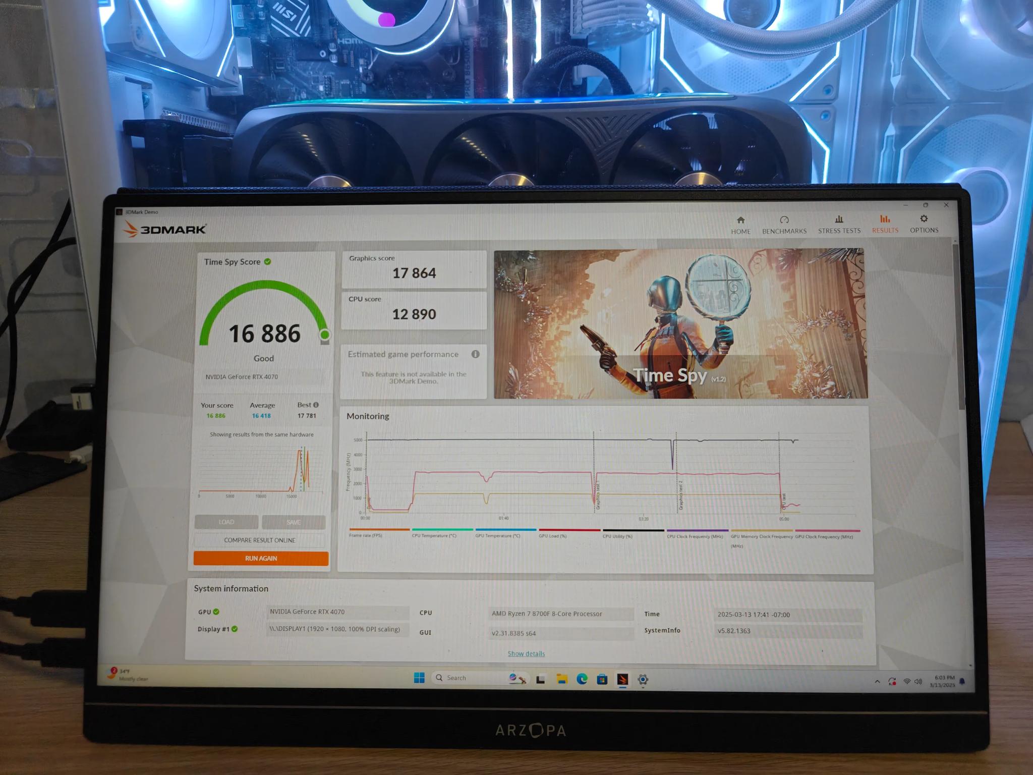 RTX 4070, Ryzen 7, 32GB DDR5, AM5 - 4K/1440P Gaming PC