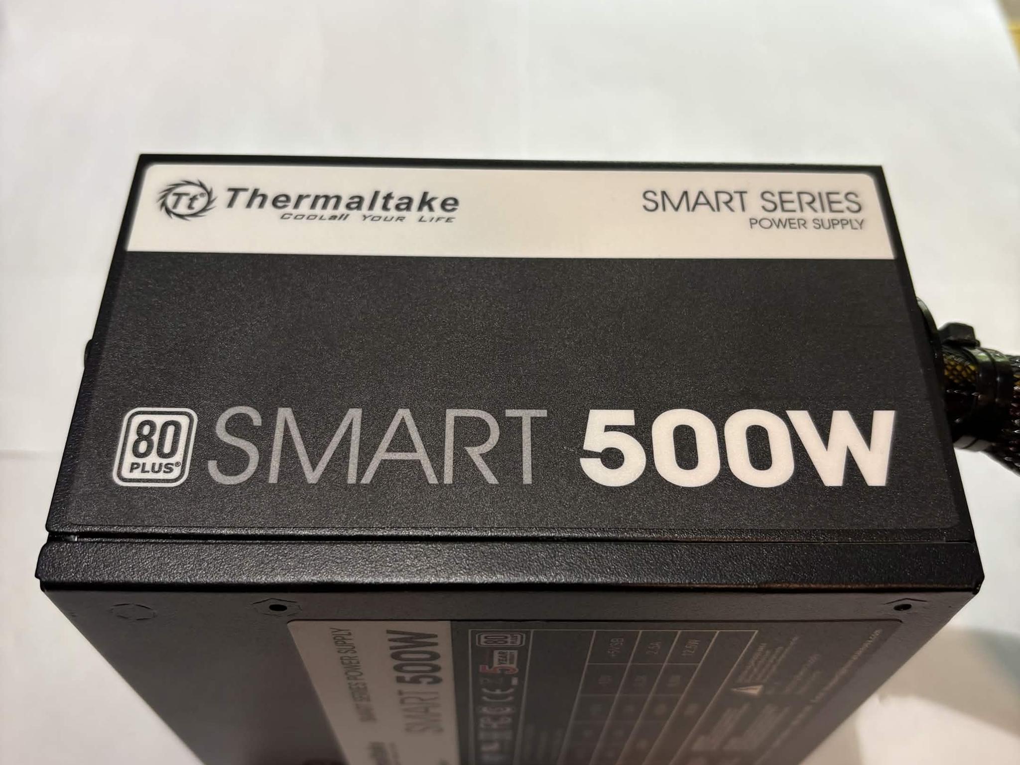 Thermaltake Smart 500W PSU 80+ Power Supply (NM)