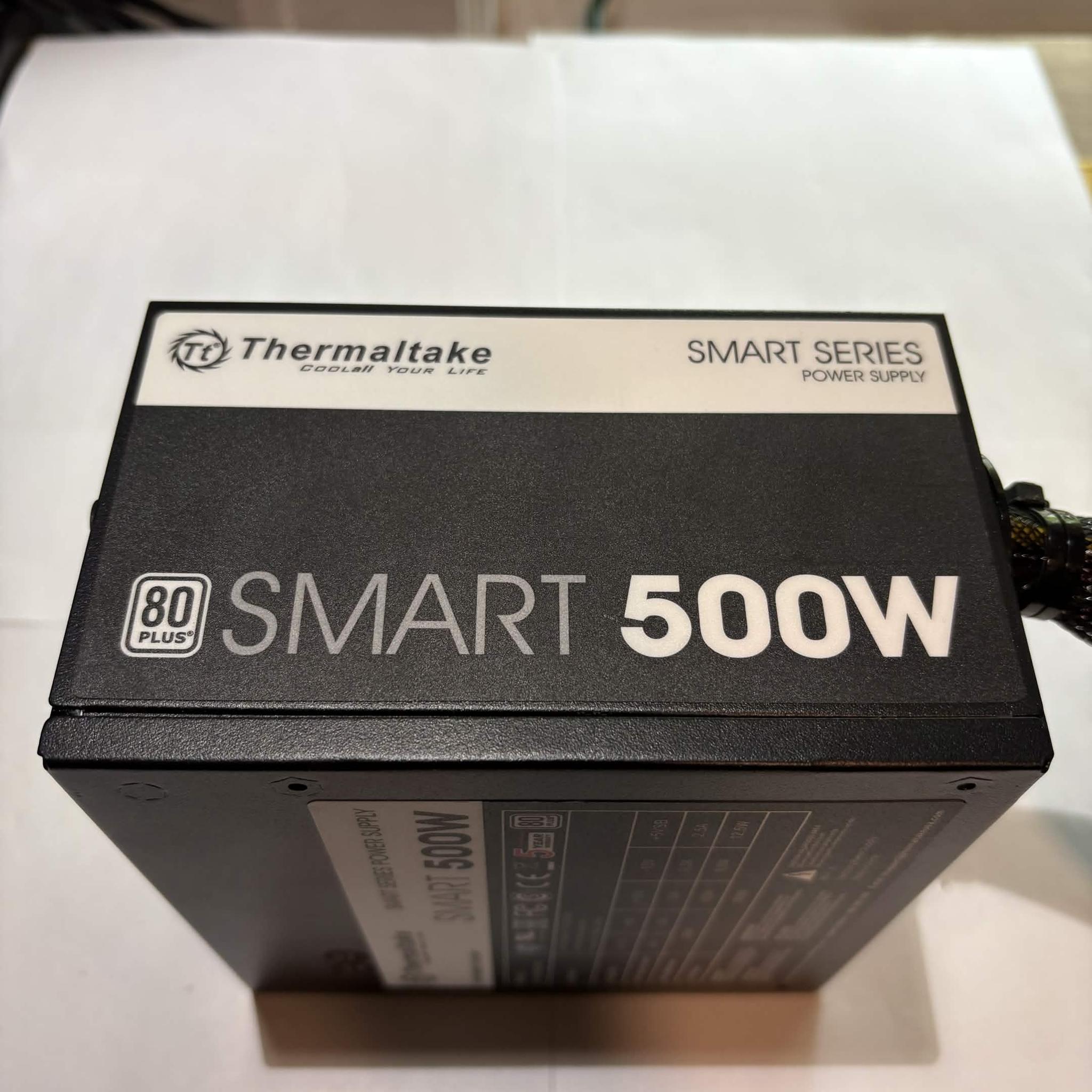 Thermaltake Smart 500W PSU 80+ Power Supply (NM)