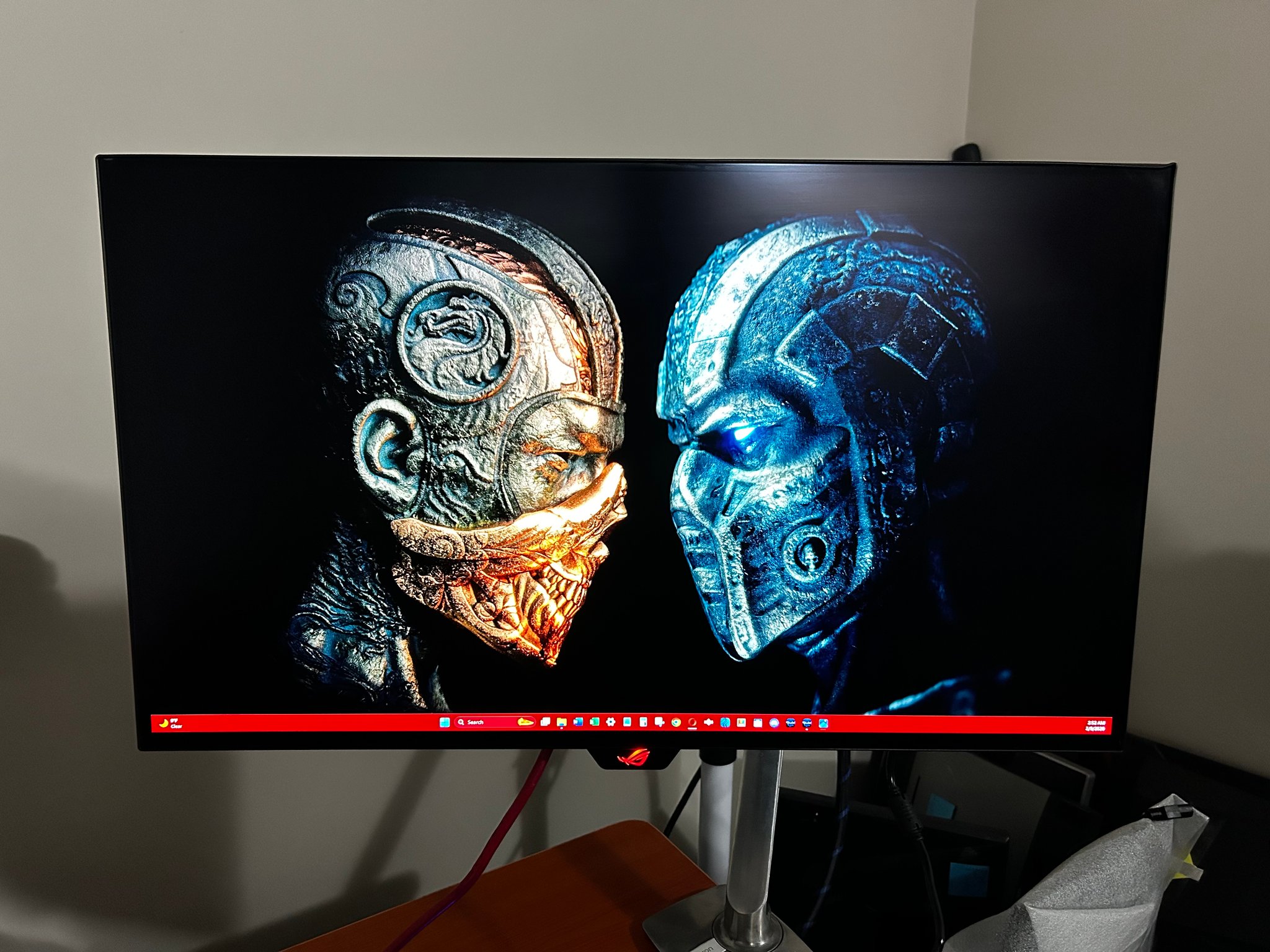 ASUS ROG 27” OLED (240hz) 2K (2560x1440) Gaming Monitor (PG27AQDM) (Screen Only! No Stand or Cables)