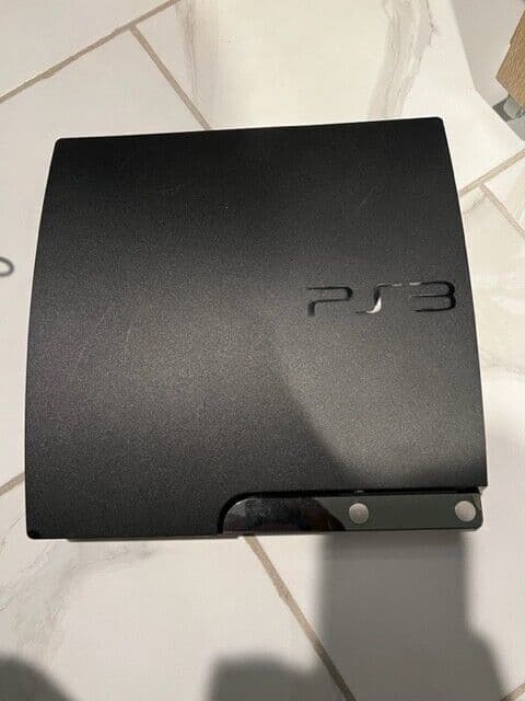 Sony PlayStation 3 Slim 120GB Console - Black 3 controllers 4 CALL OF DUTY GAMES