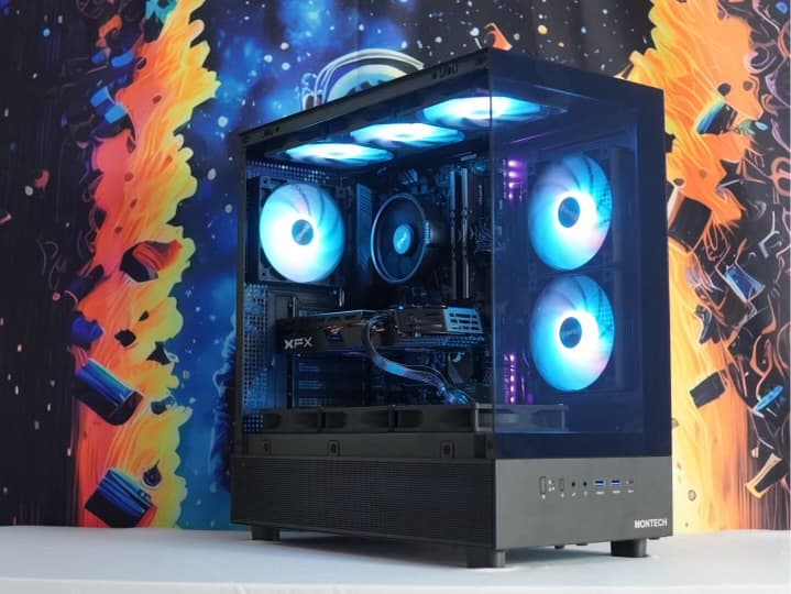 Rx 580 Gaming PC | Ryzen 5 2600|16GB Ram|500GB SSD |Wifi| ATX