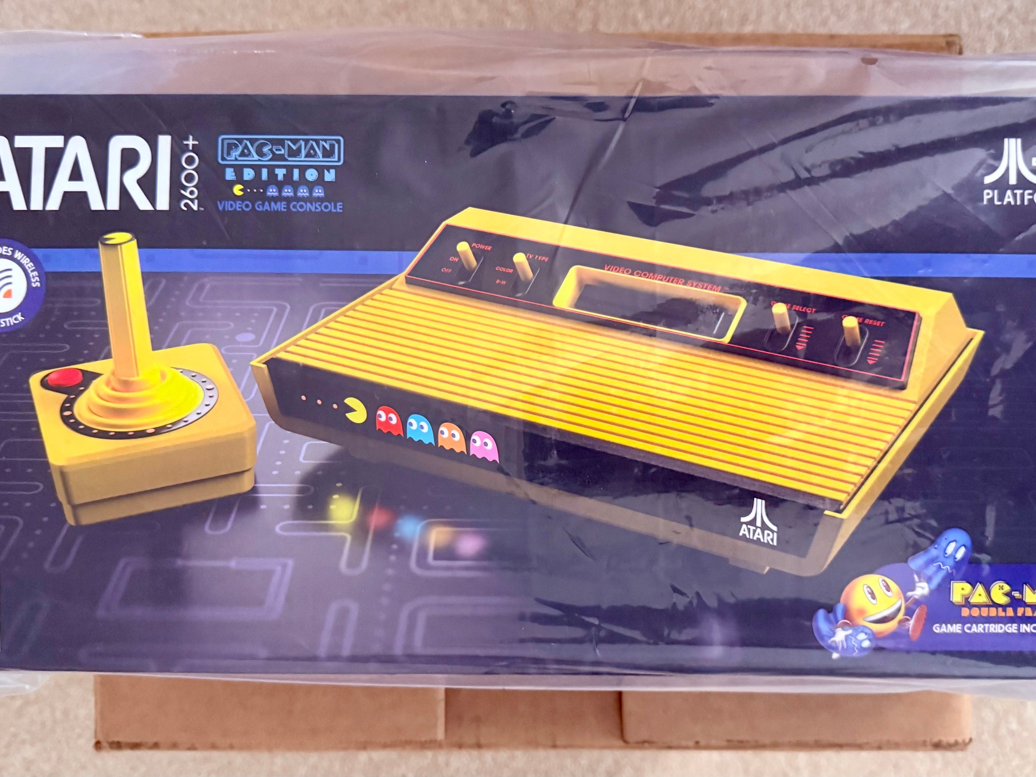 Atari 2600+ PAC-MAN Edition Console & Joystick