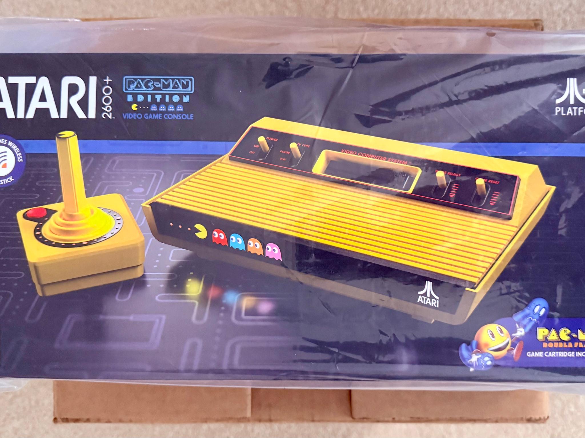 Atari 2600+ PAC-MAN Edition Console & Joystick