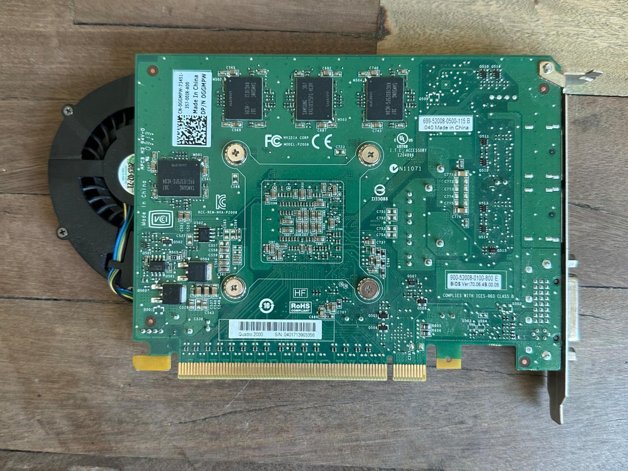NVIDIA Quadro 2000