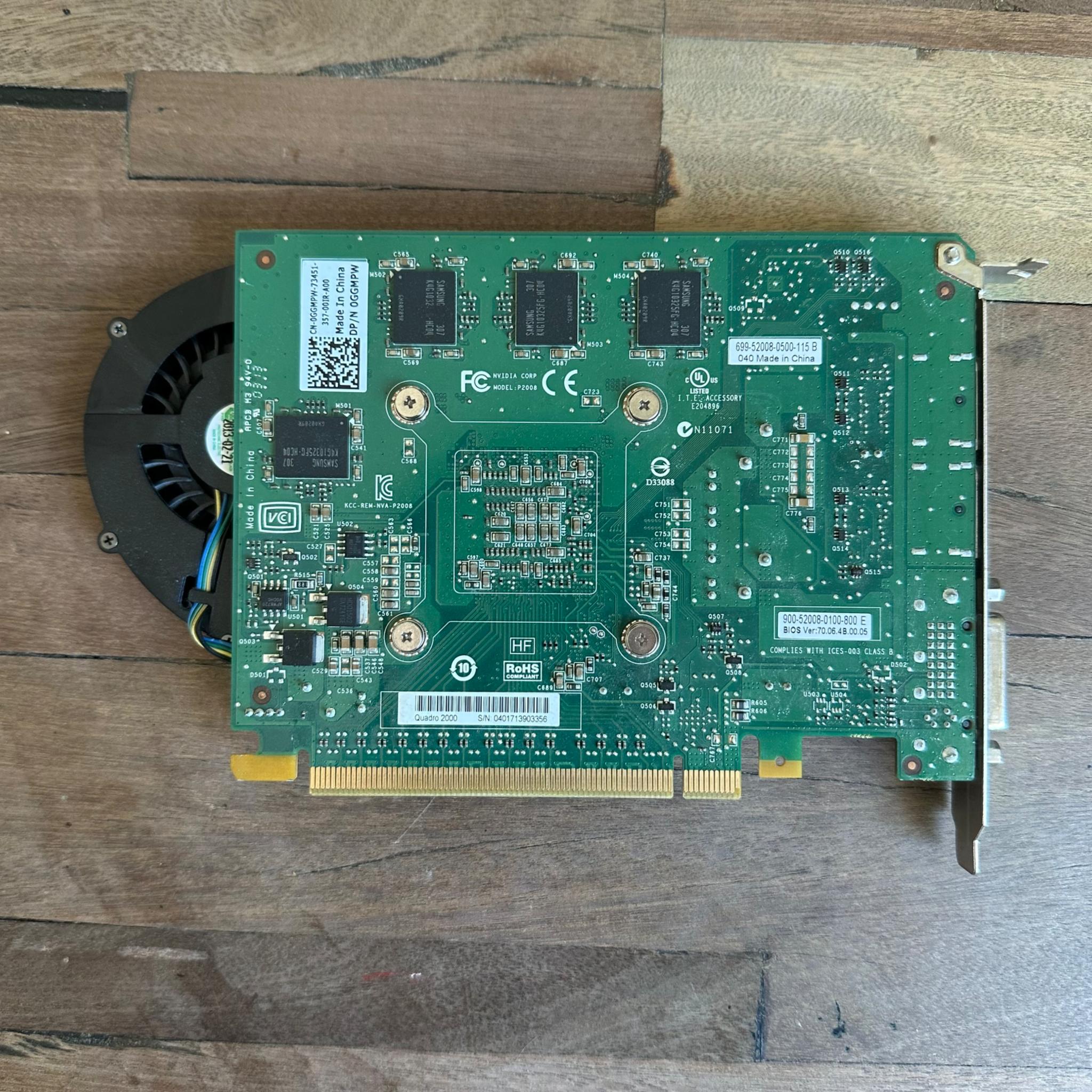 NVIDIA Quadro 2000