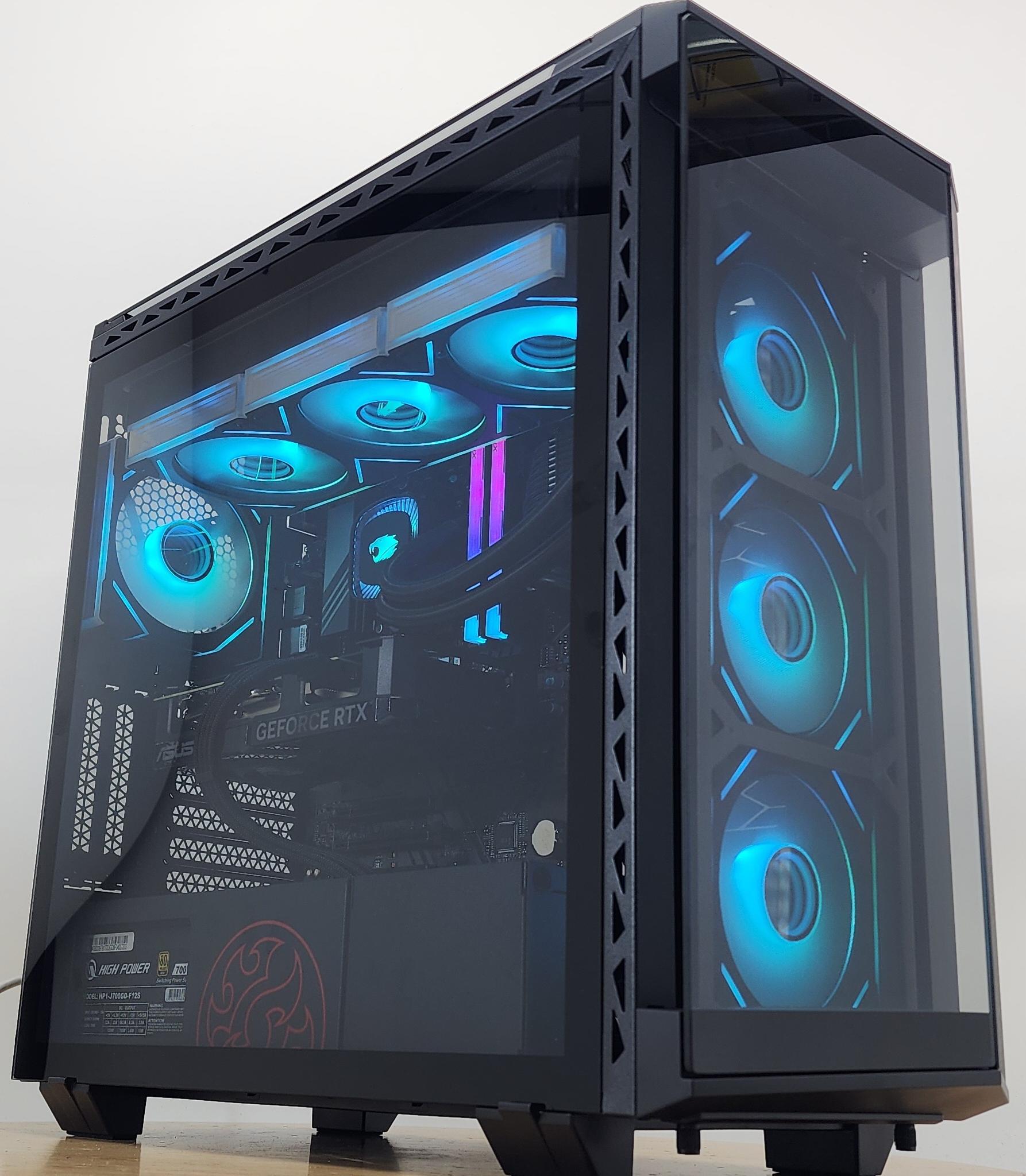Gaming PC Ryzen 9 7900X 16GB RAM 1TB SSD RTX 4070 12GB Windows 11 Computer