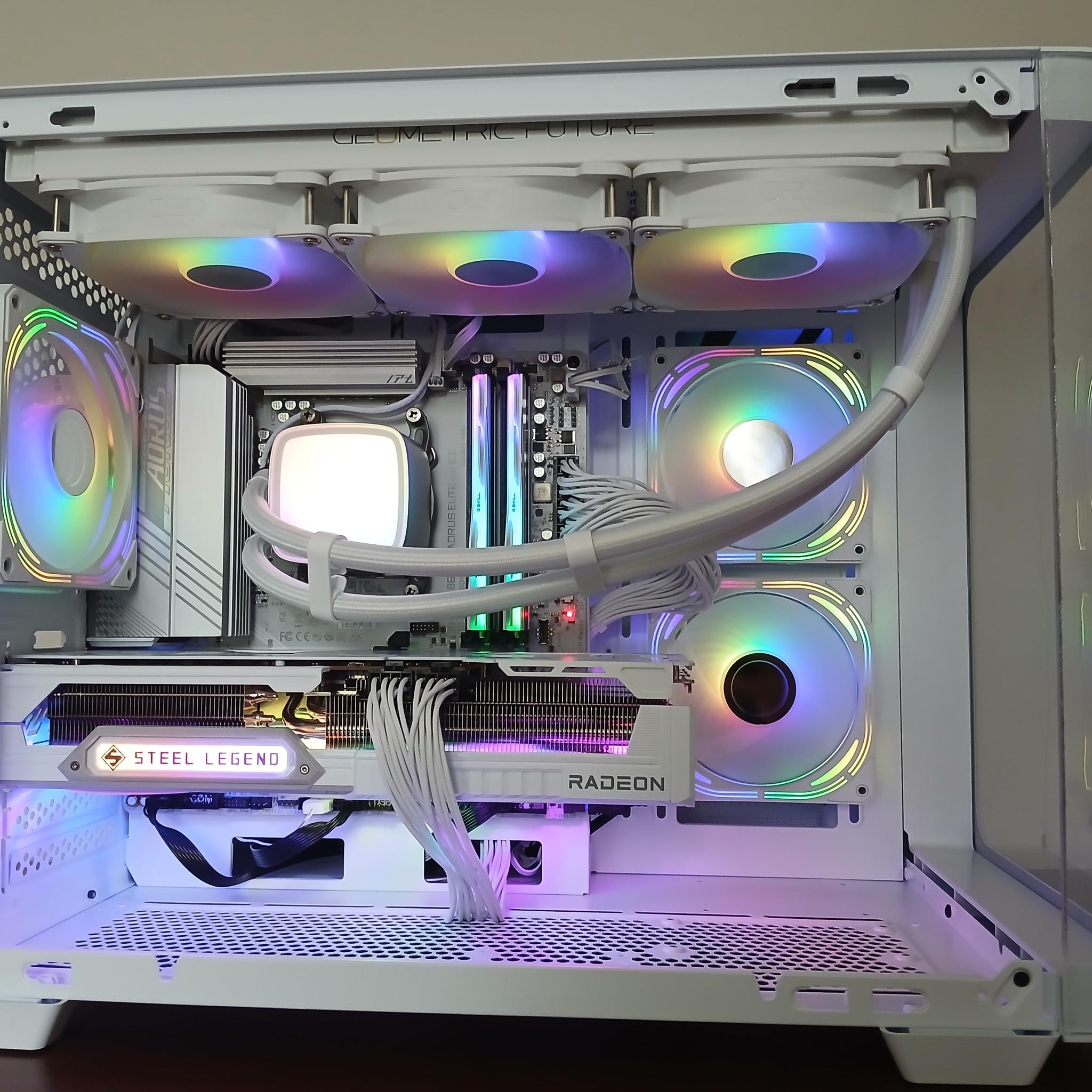 4K Ice White | RX 9070XT 16GB | Ryzen 5 7600X3D | 32GB RAM