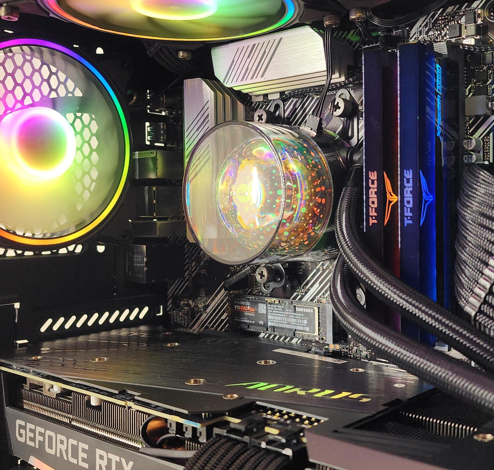 Gaming PC Ryzen 9 5950X 32GB RAM 2TB SSD RTX 3070 8GB Windows 11 Computer