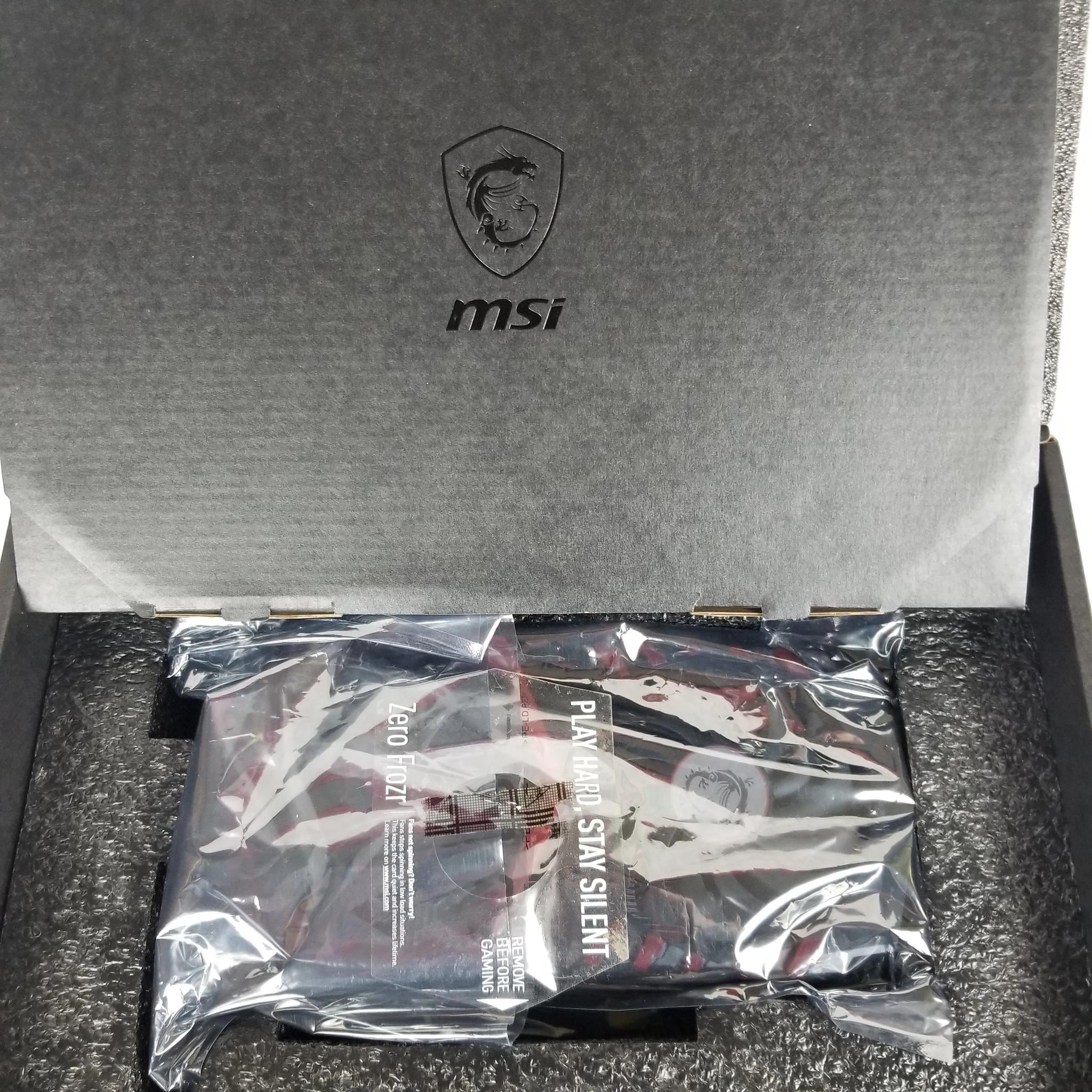 MSI NVIDIA GeForce GTX 1050 TI 4GB GDDR5 Graphics Card