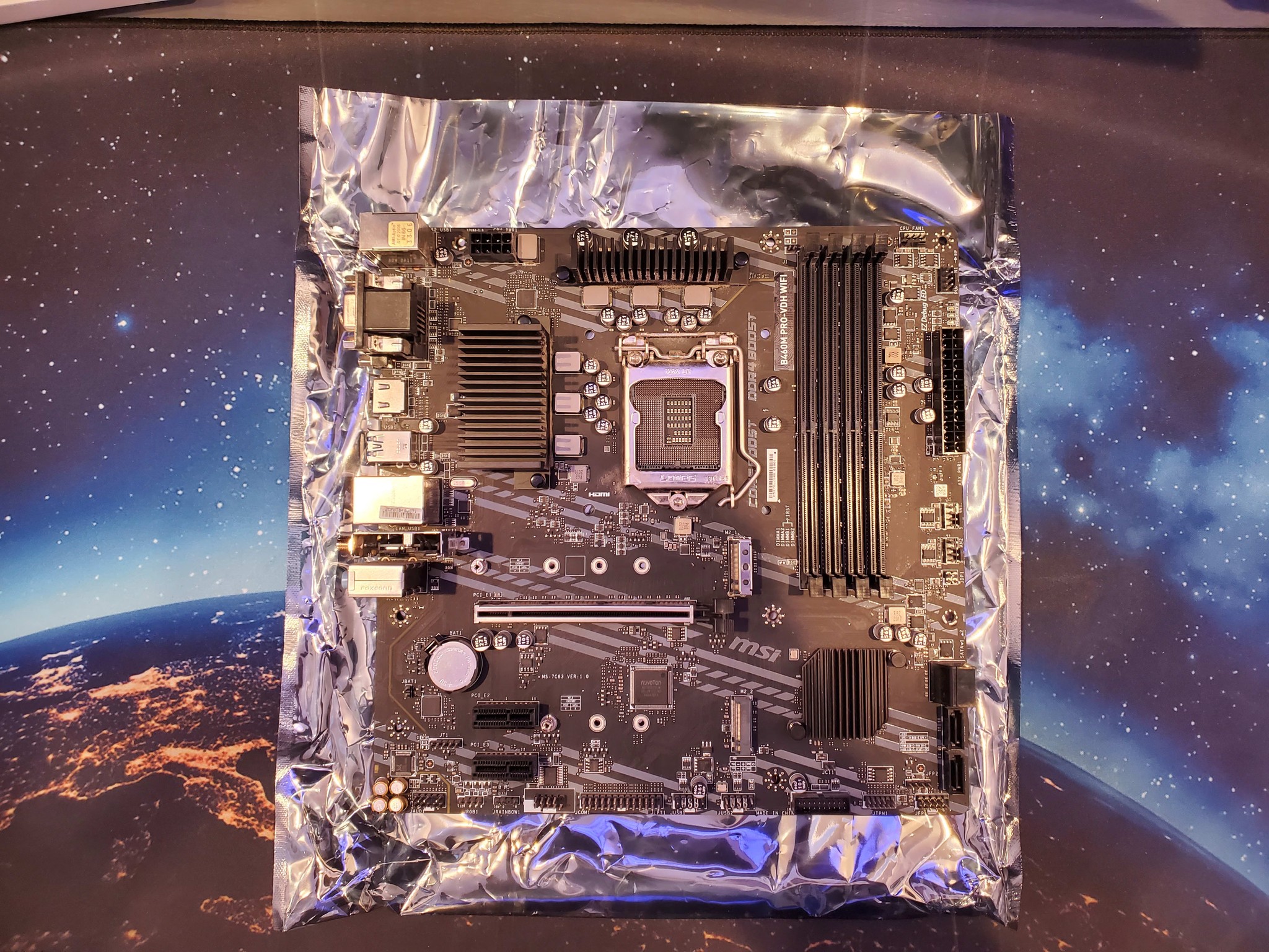 I3 10100 3.6 GHz Processor, B460M PRO VDH WIFI Motherboard