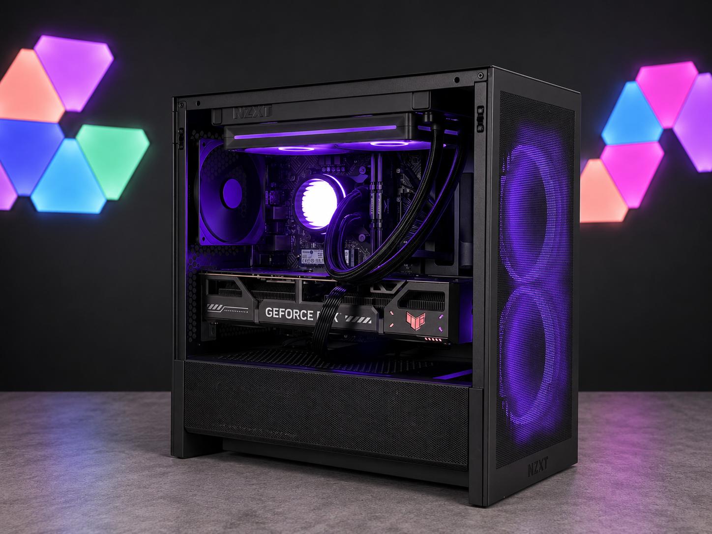 🔮ULTRAVIOLET Gaming PC | RTX 5070 | I7-14700KF | 16GB RAM | 1TB NVME | FREE SHIPPING