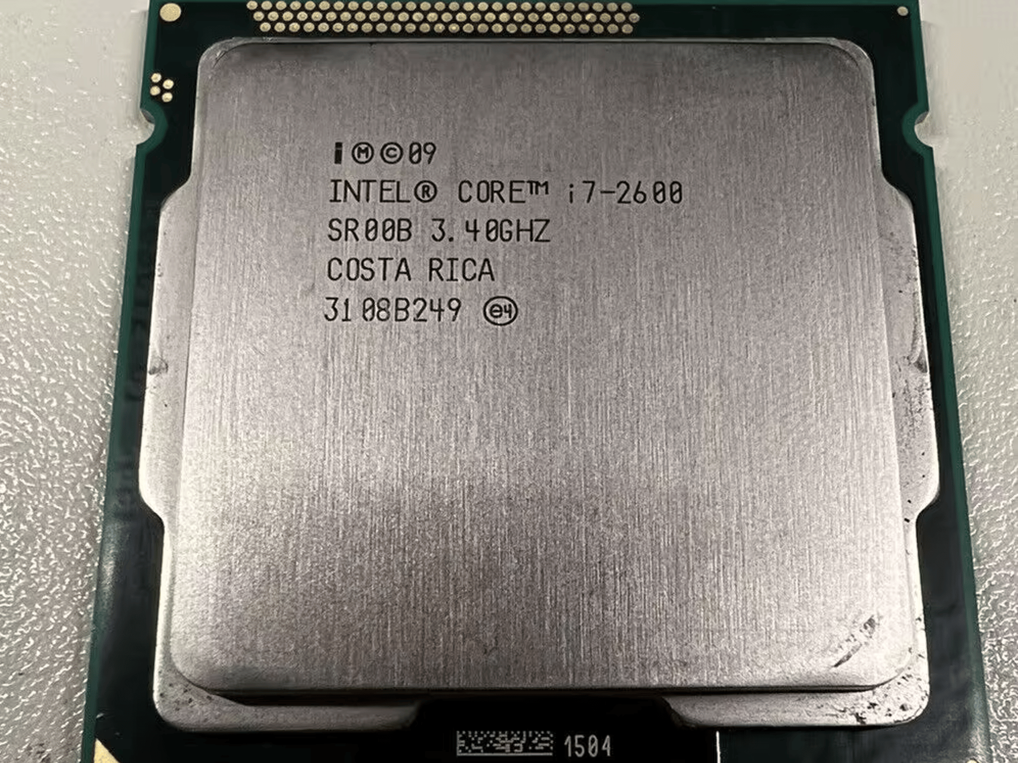 Intel Core i7 2600 3.40GHz Quad Core Processor SR00B Tested Working