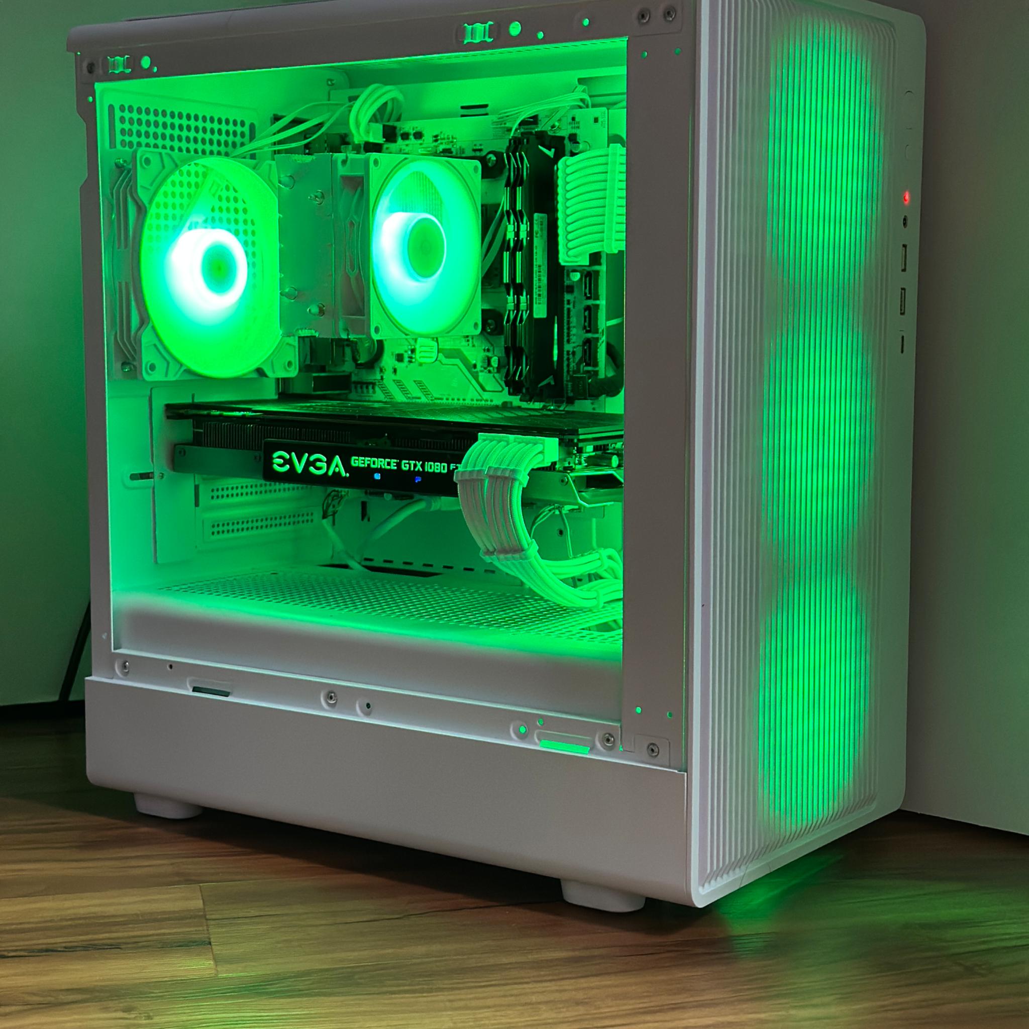 GTX 1080 | Ryzen 7 2700x | 16GB DDR4 | 1TB SSD | Win 11 | Office 2024 | WiFi + BT | Custom Gaming PC